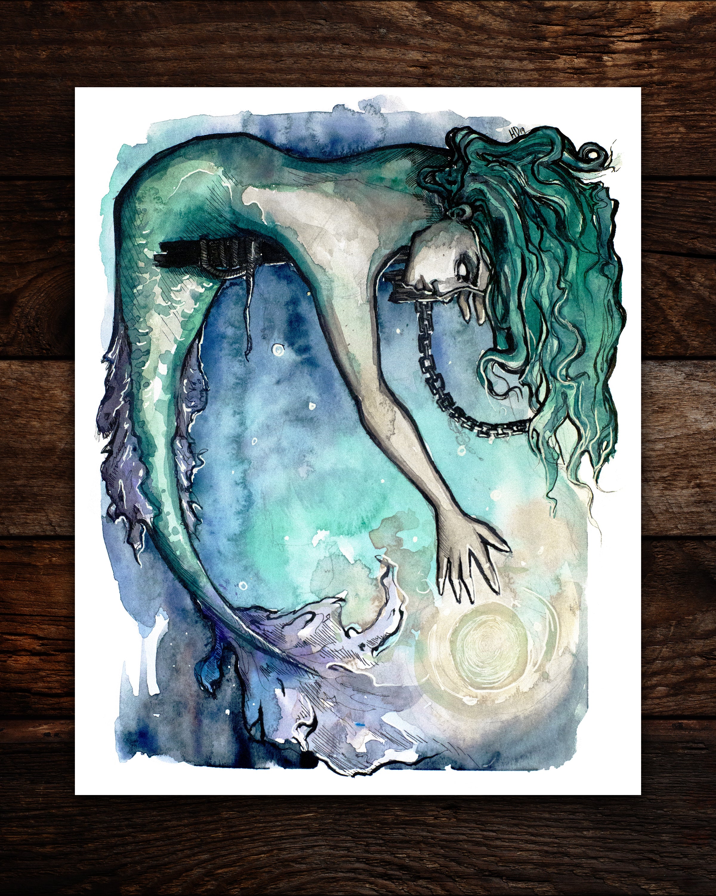 Mystical Mermaid Print