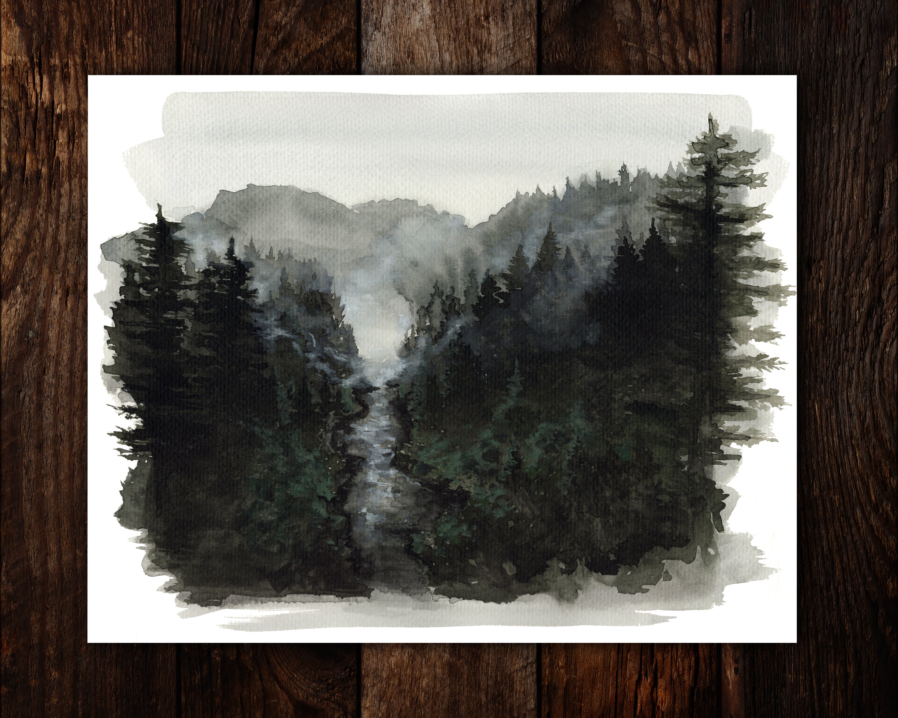 Dark Forest Print
