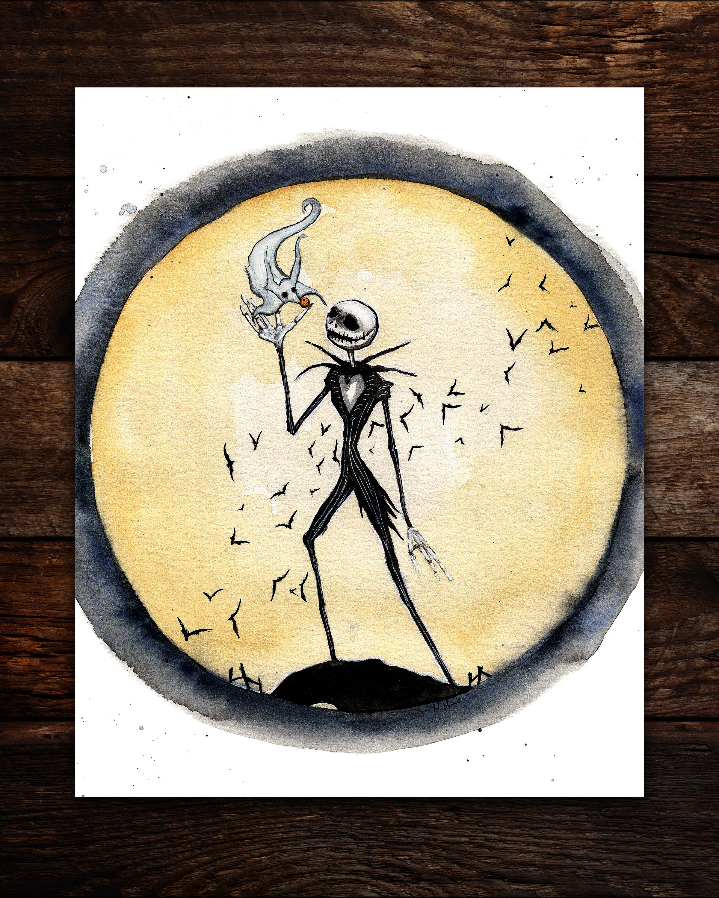 Jack Skellington Print