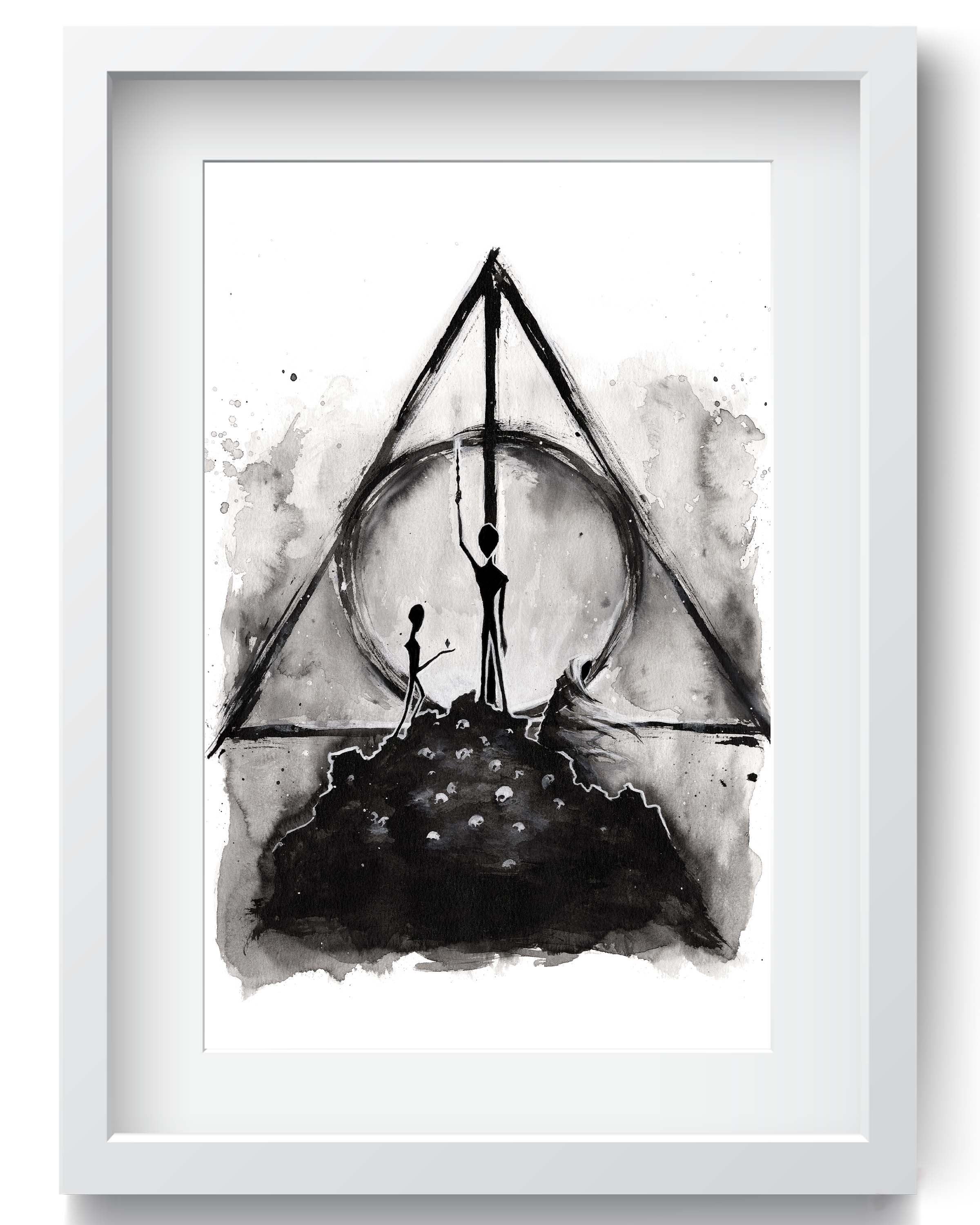 Deathly Hallows Print