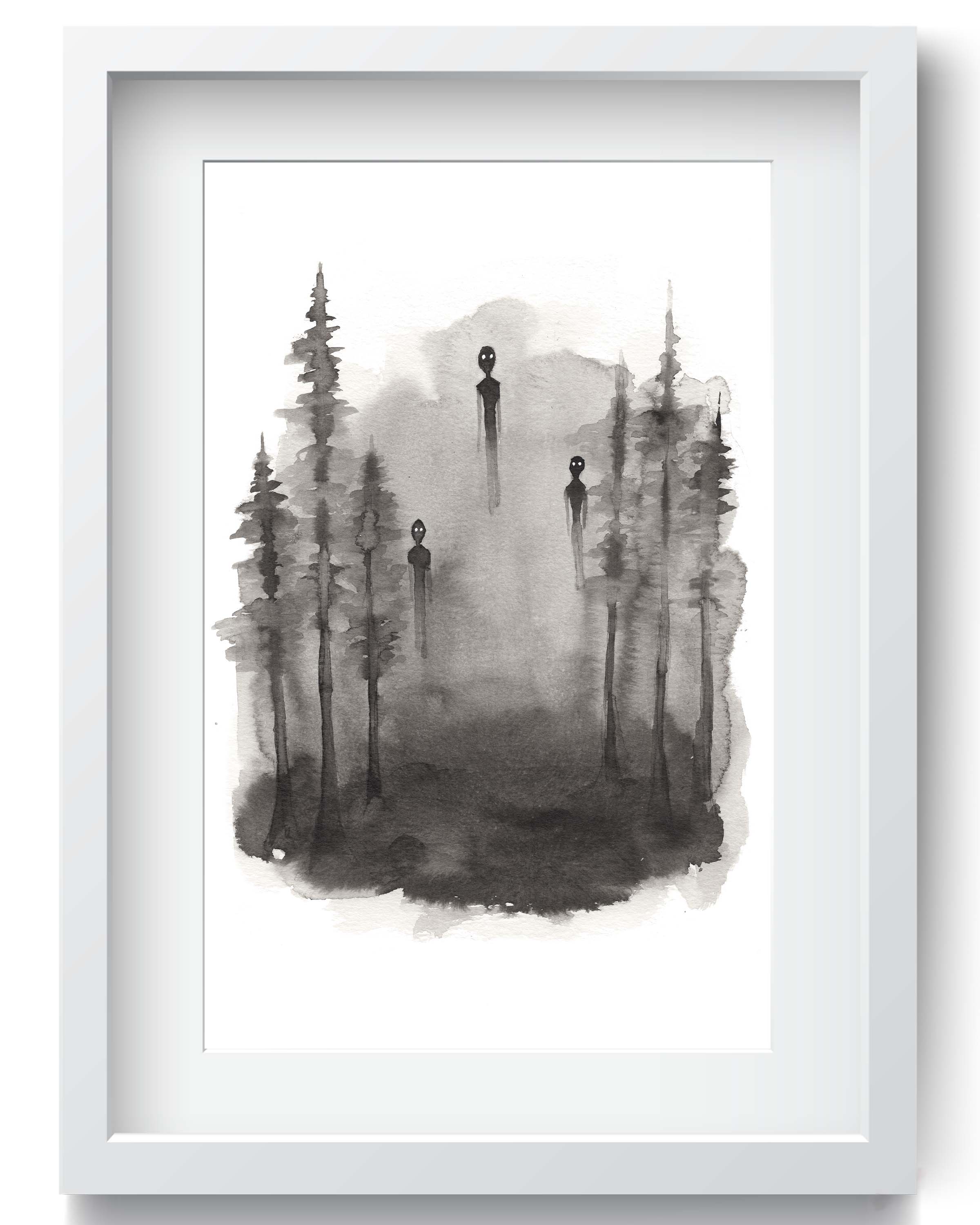 Ghosts Print