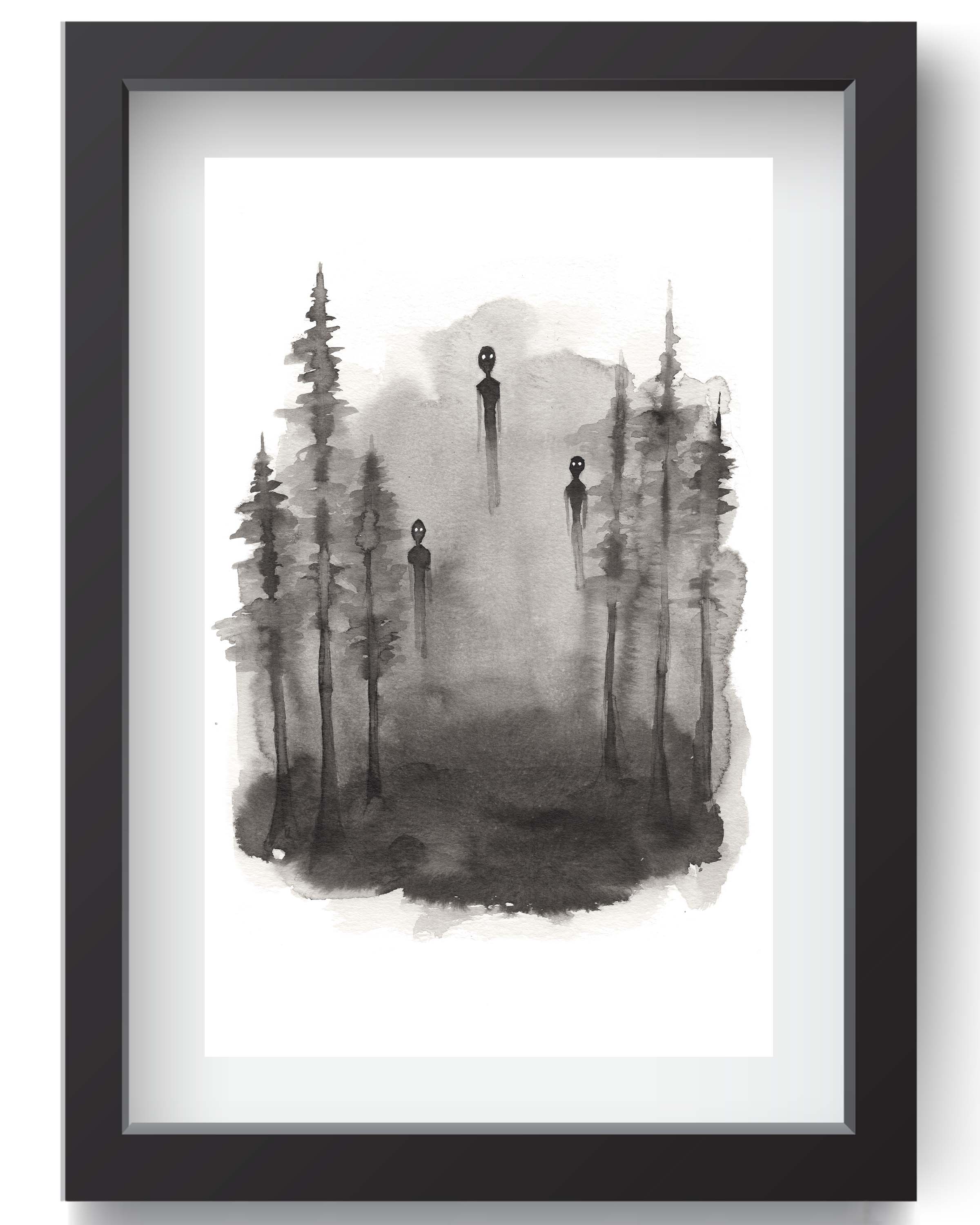 Ghosts Print