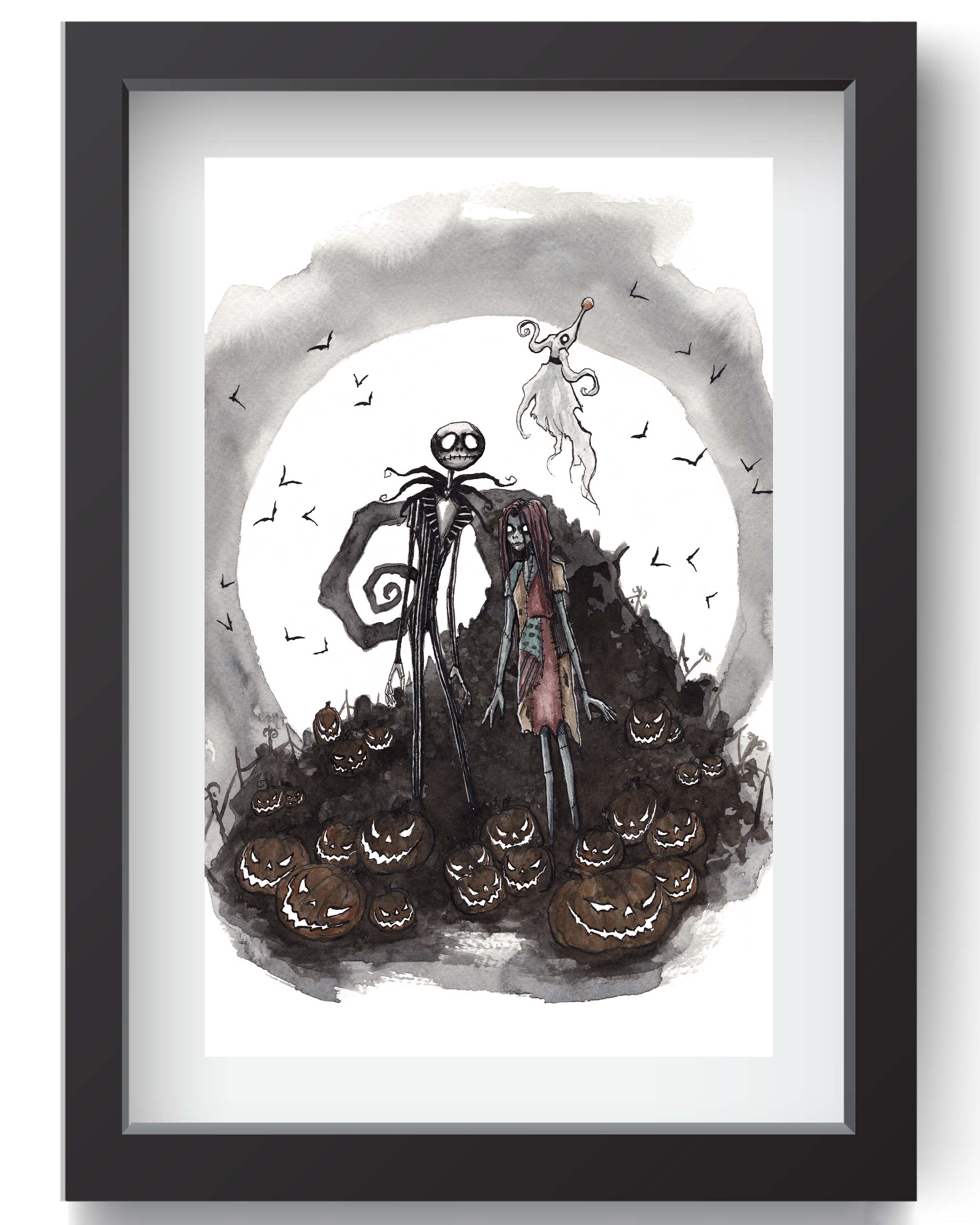 Jack + Sally Print