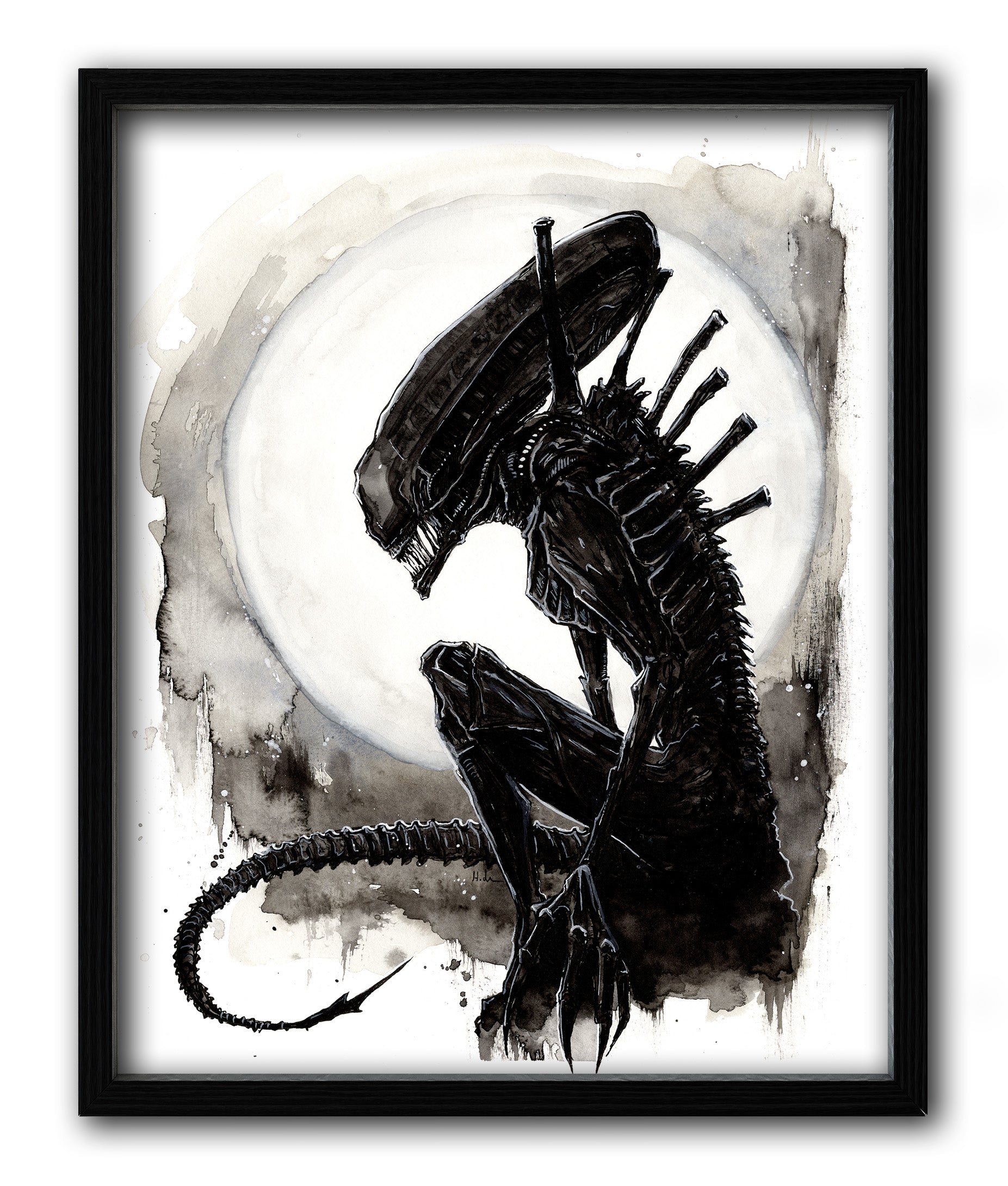 Xenomorph Print
