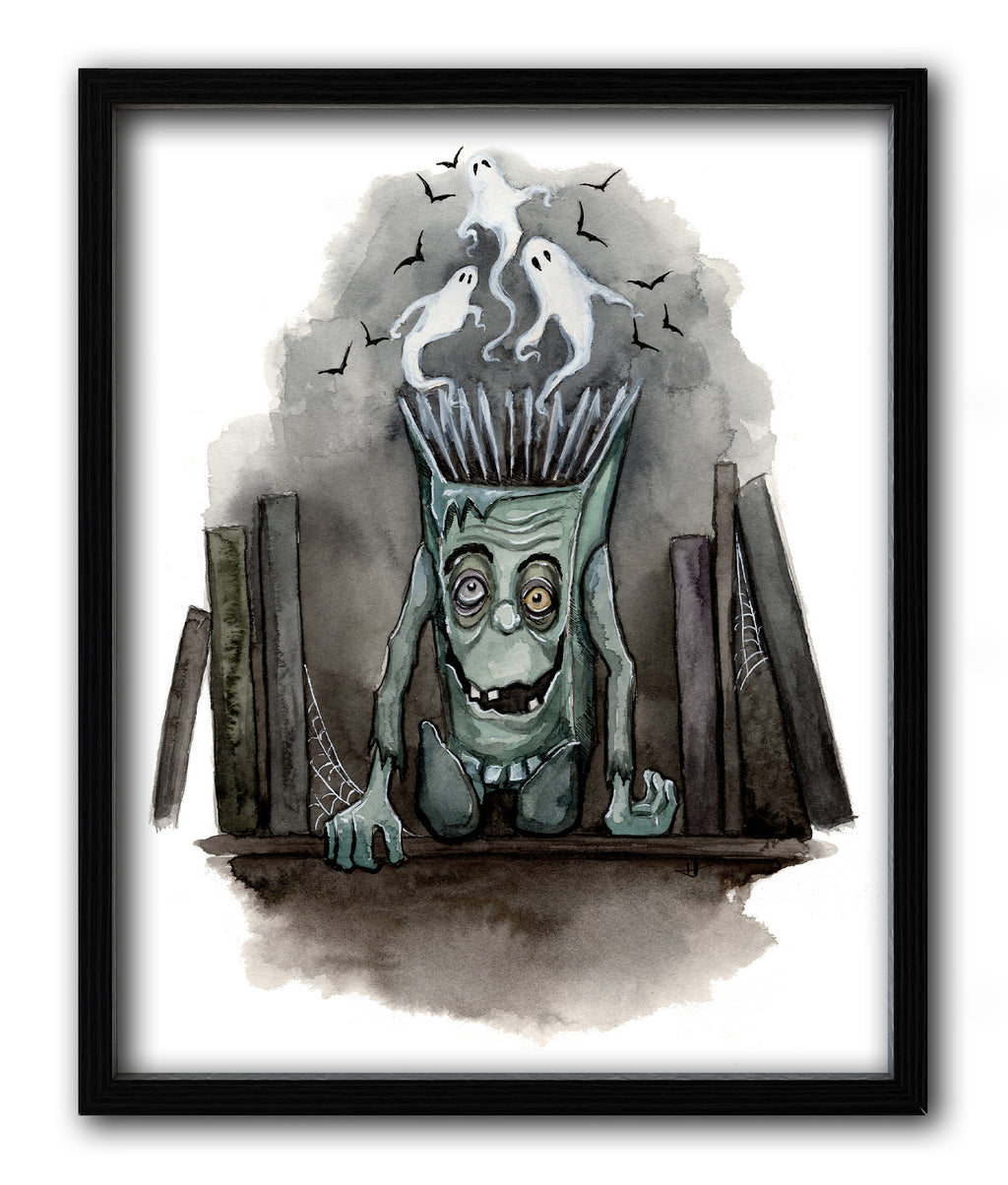 Horror Pagemaster Print
