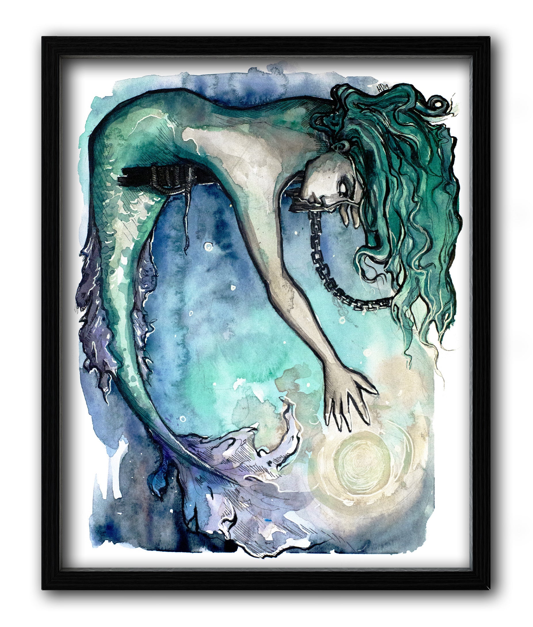 Mystical Mermaid Print