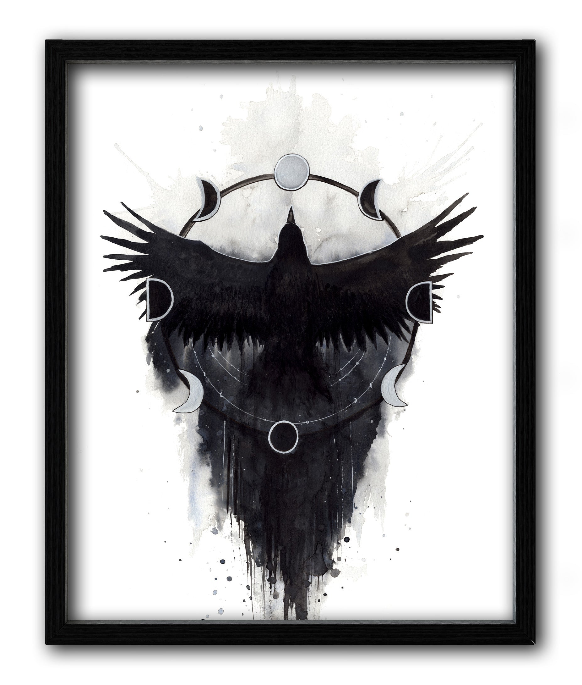 Lunar Raven Print