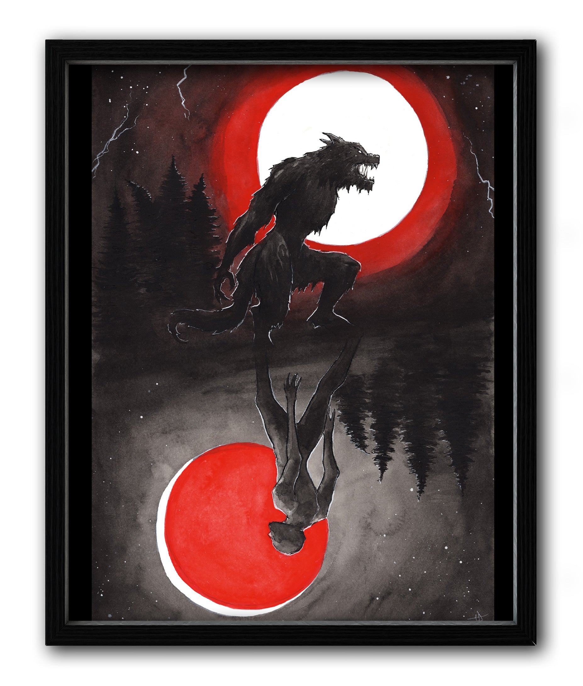Werewolf Print