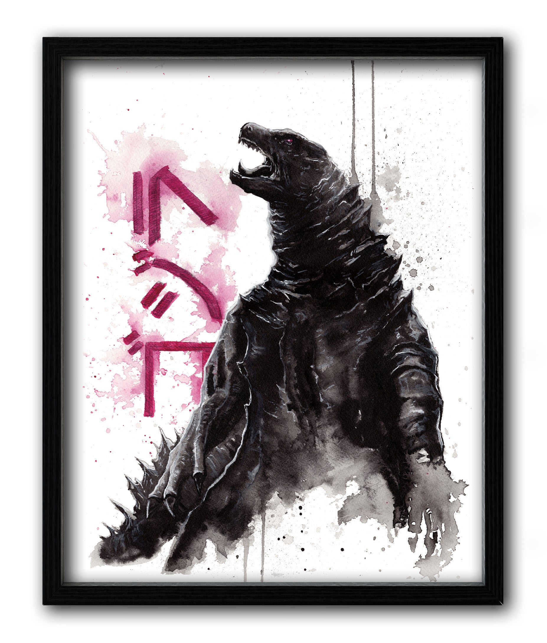 Godzilla Print