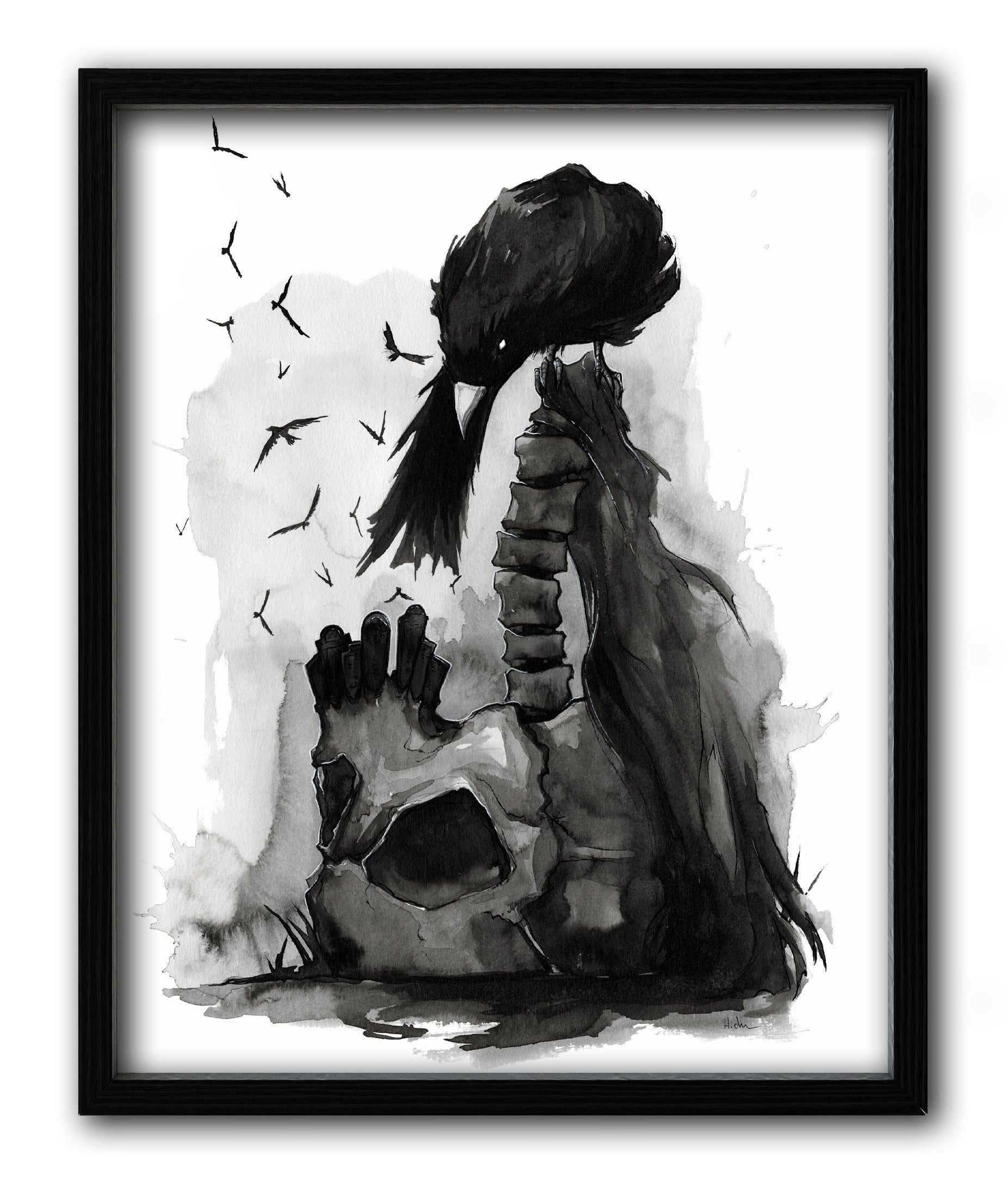 The Crow Print