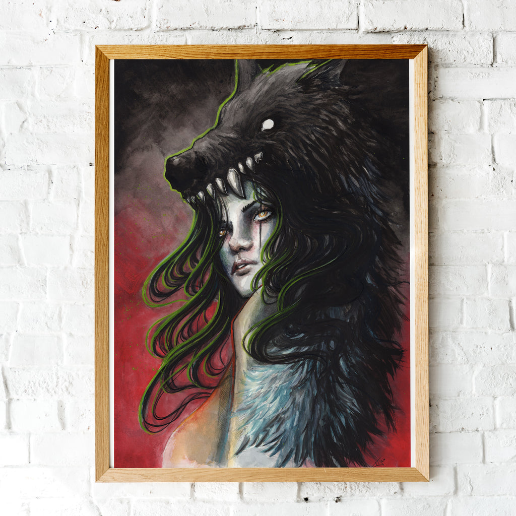 Becoming the Wolf Print