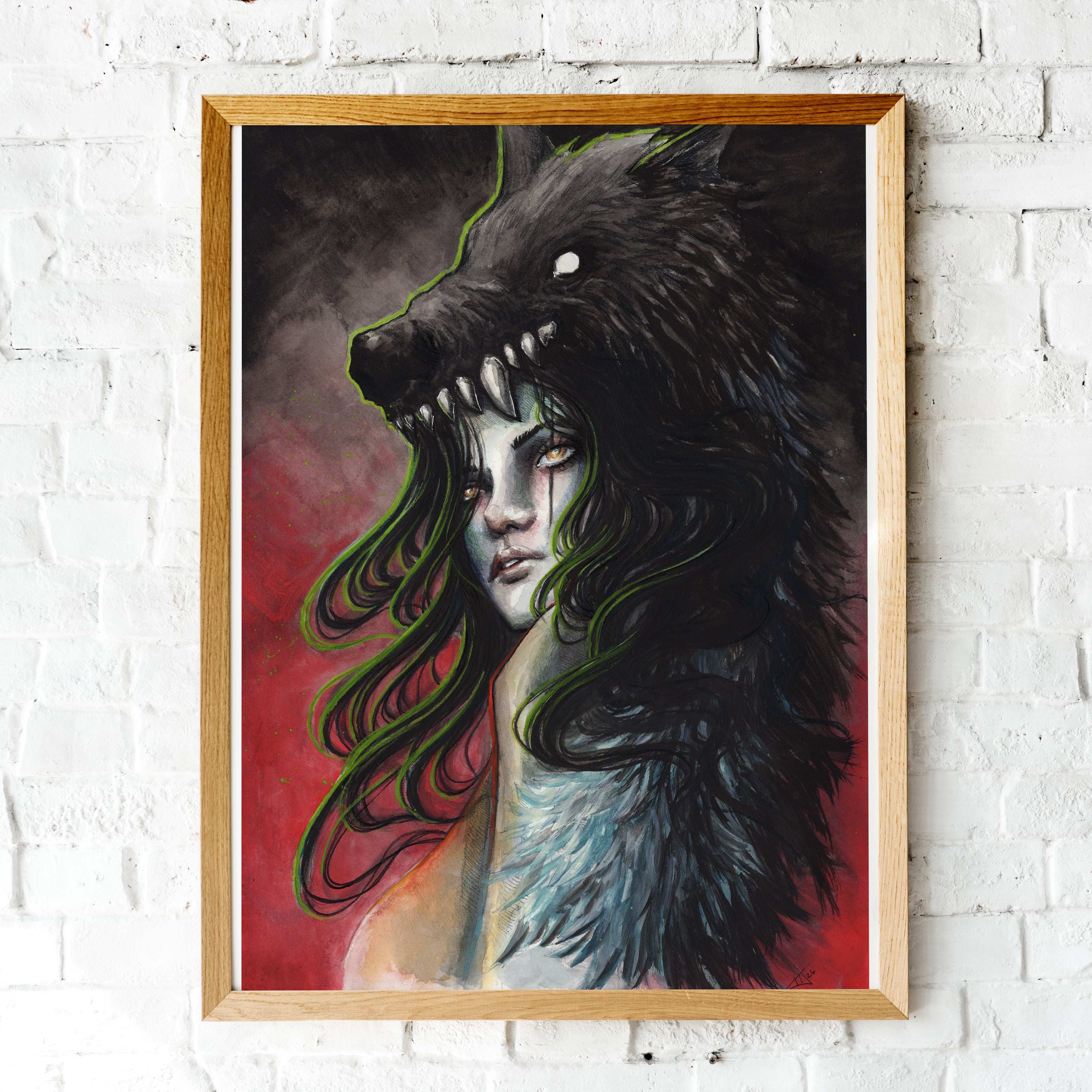 Becoming the Wolf Print