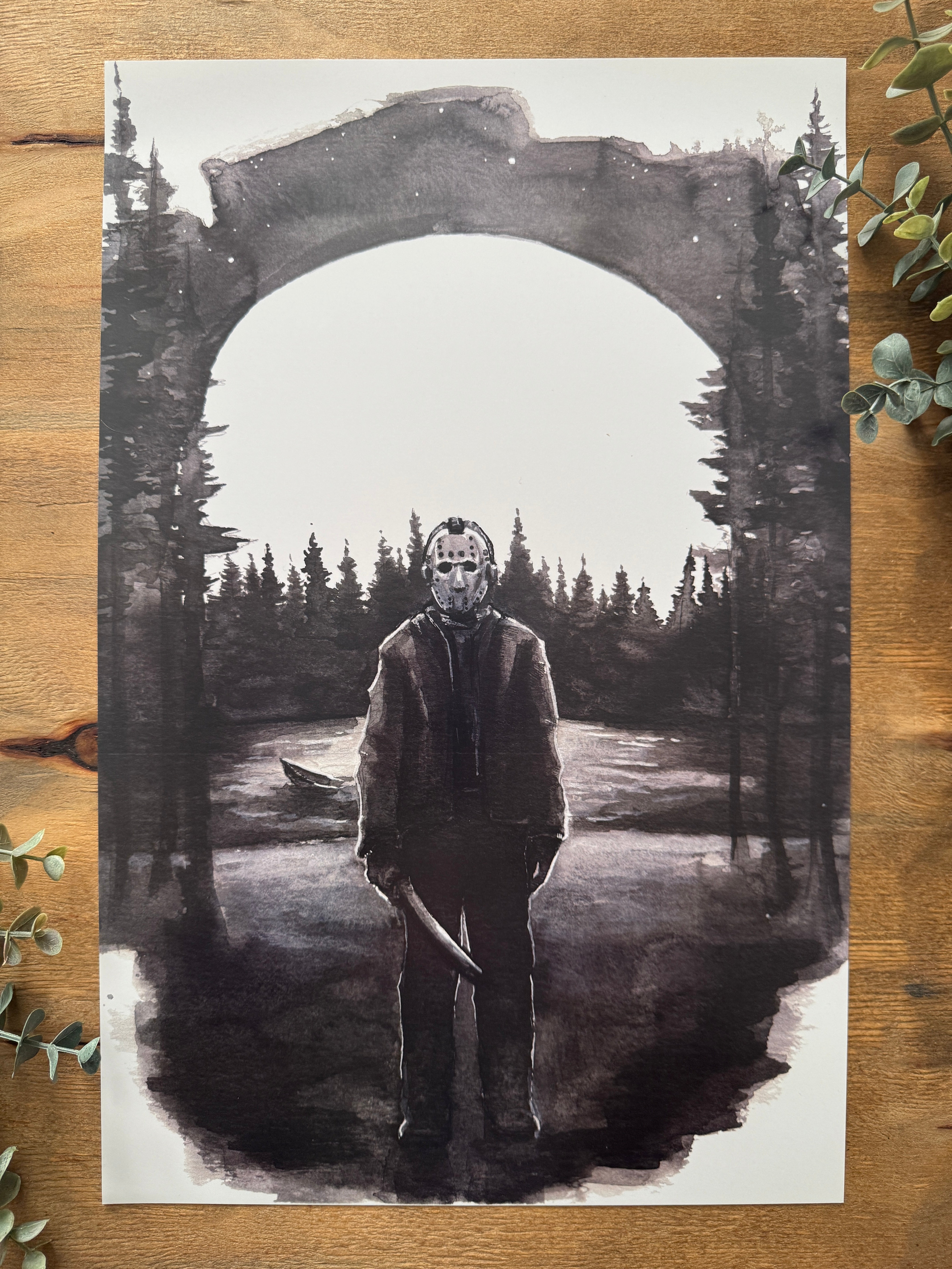 Crystal Lake 11x17 Print