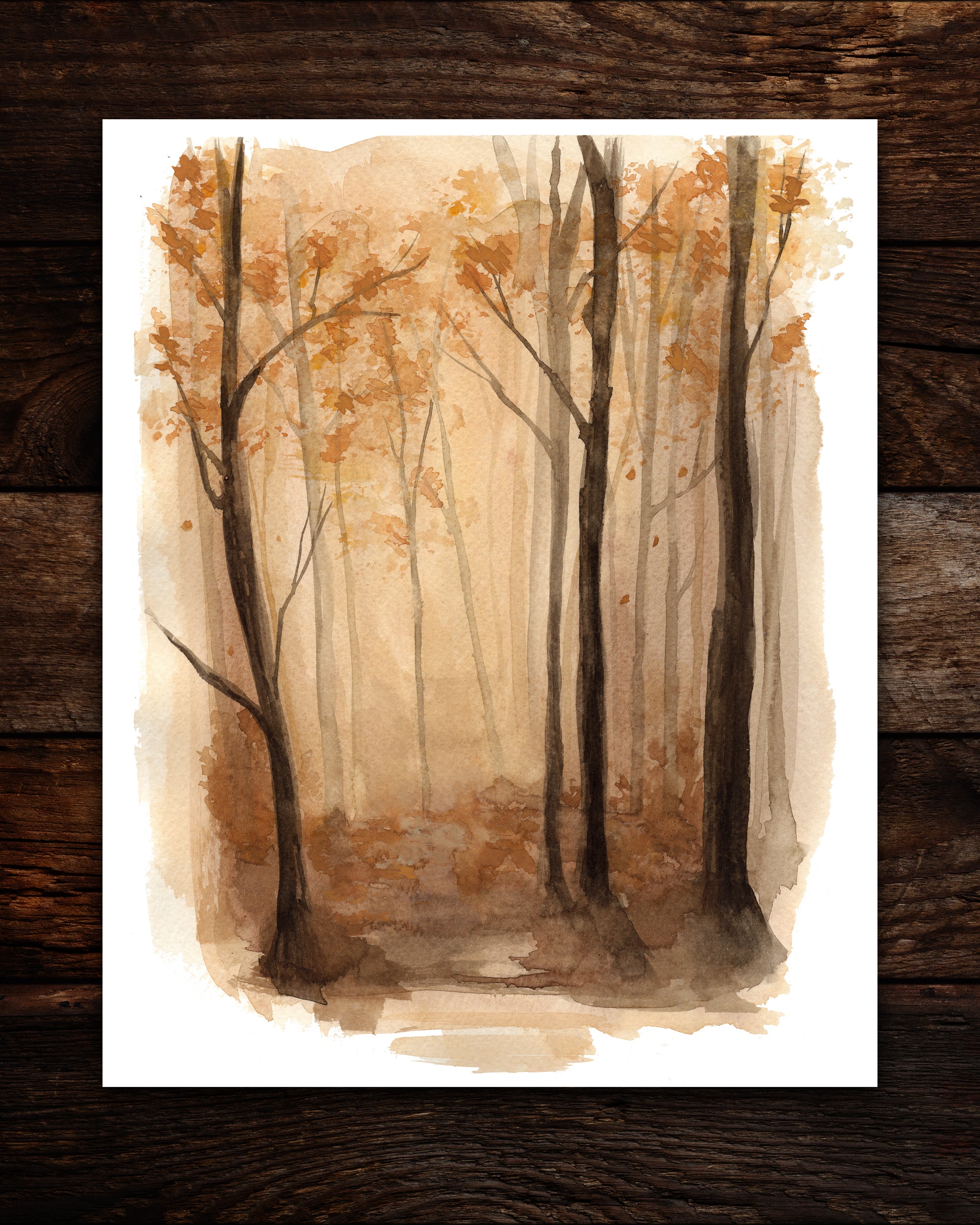 Autumn Woods Print
