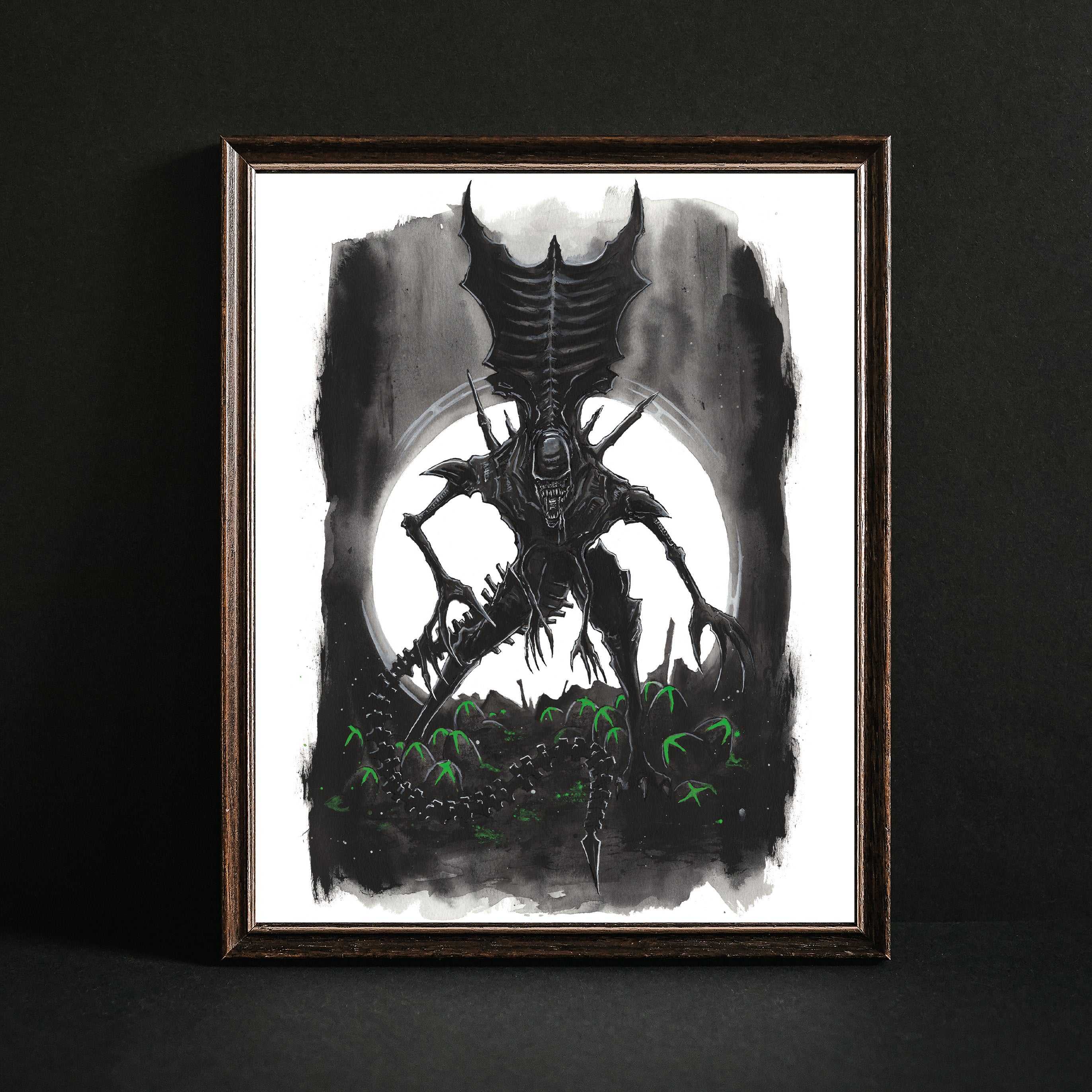 Xenomorph Queen Print