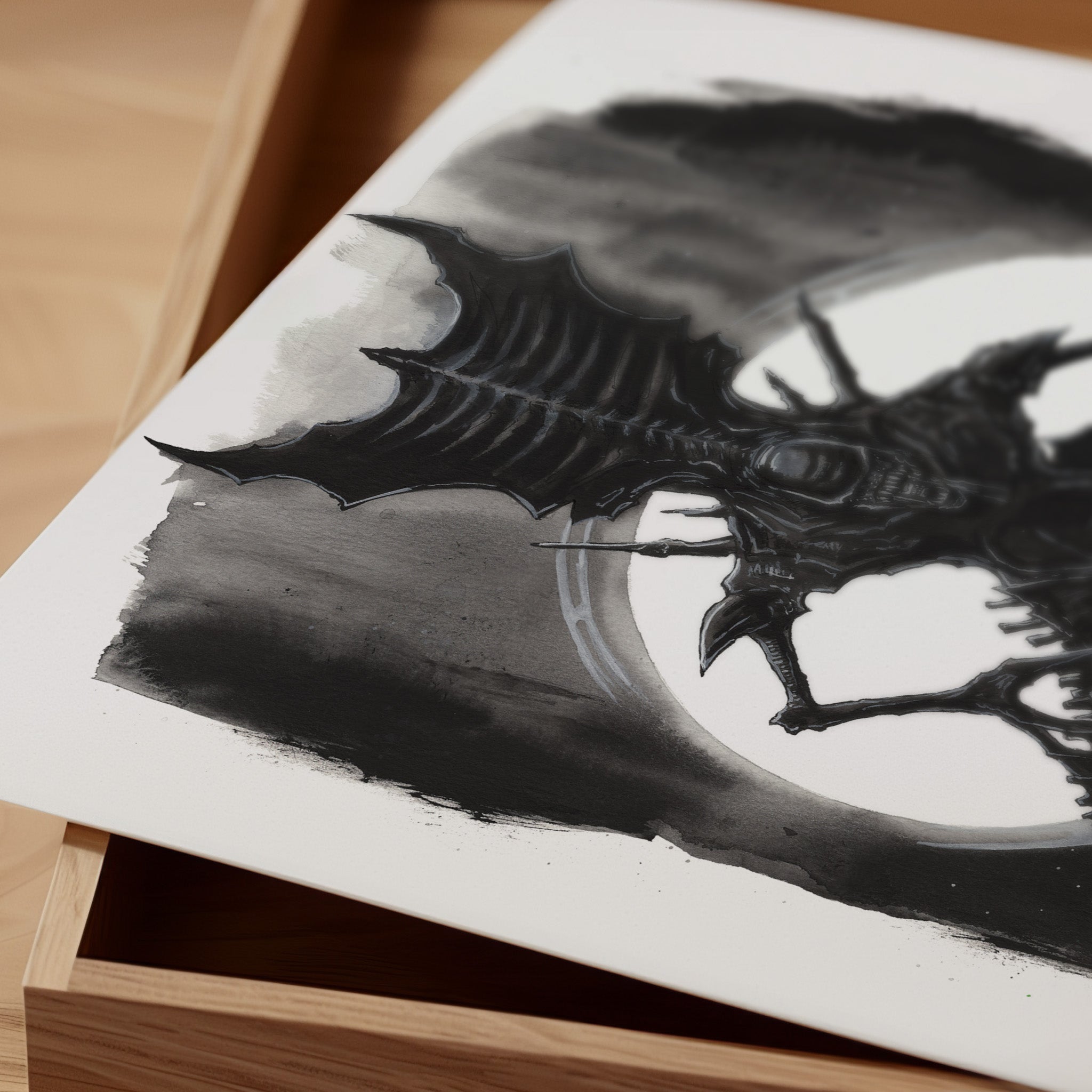 Xenomorph Queen Print