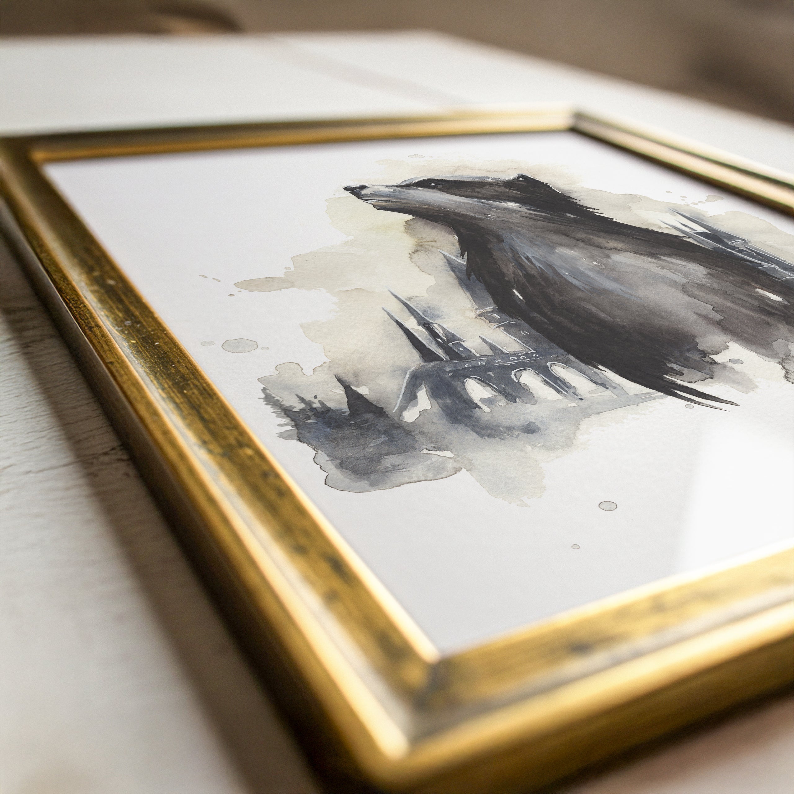 Hufflepuff Print