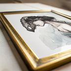 Stego Skull Watercolor Print