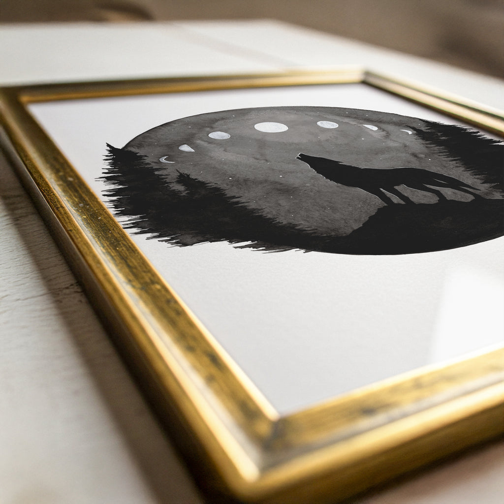 Wolf Print