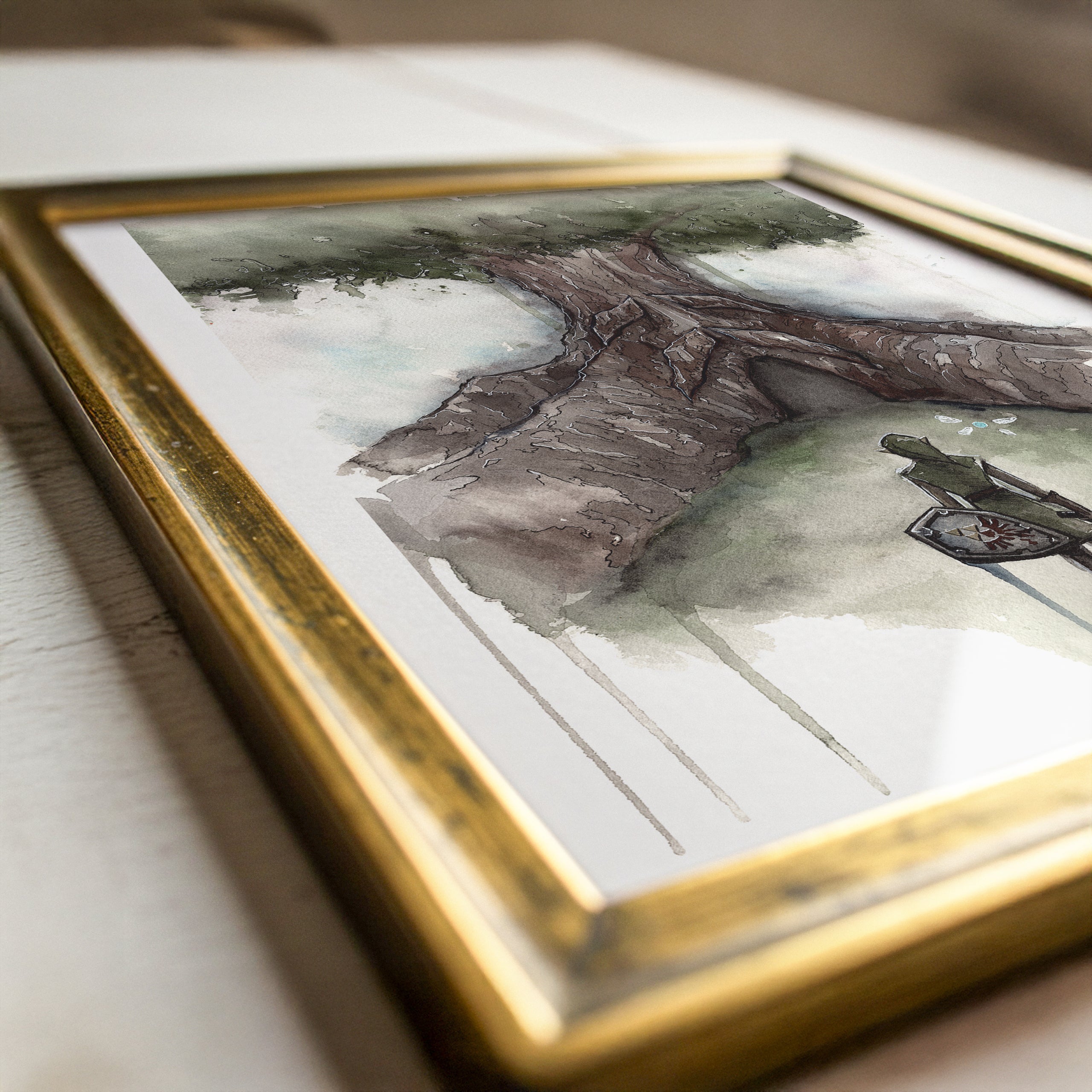 Deku Tree Print