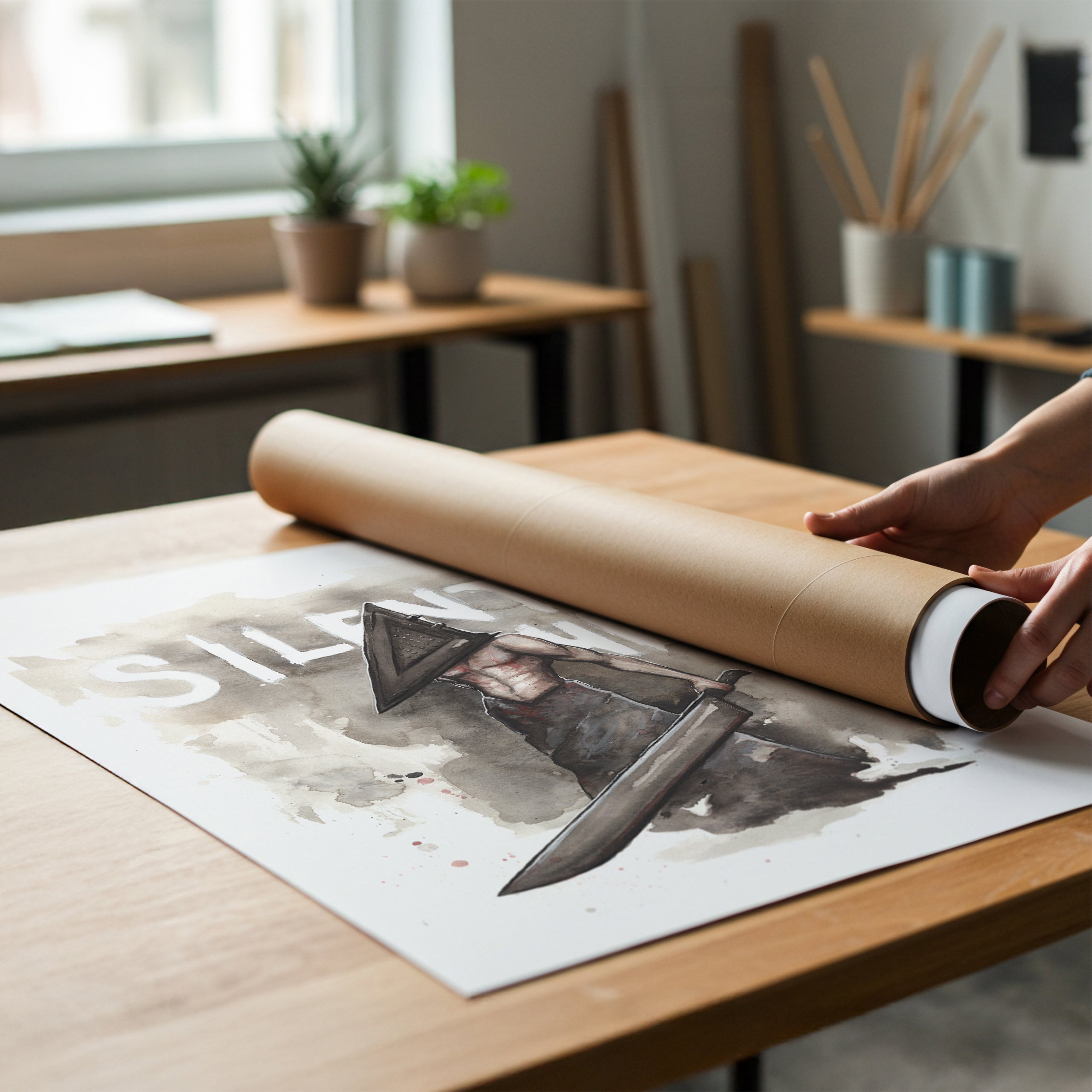 Pyramidhead Print
