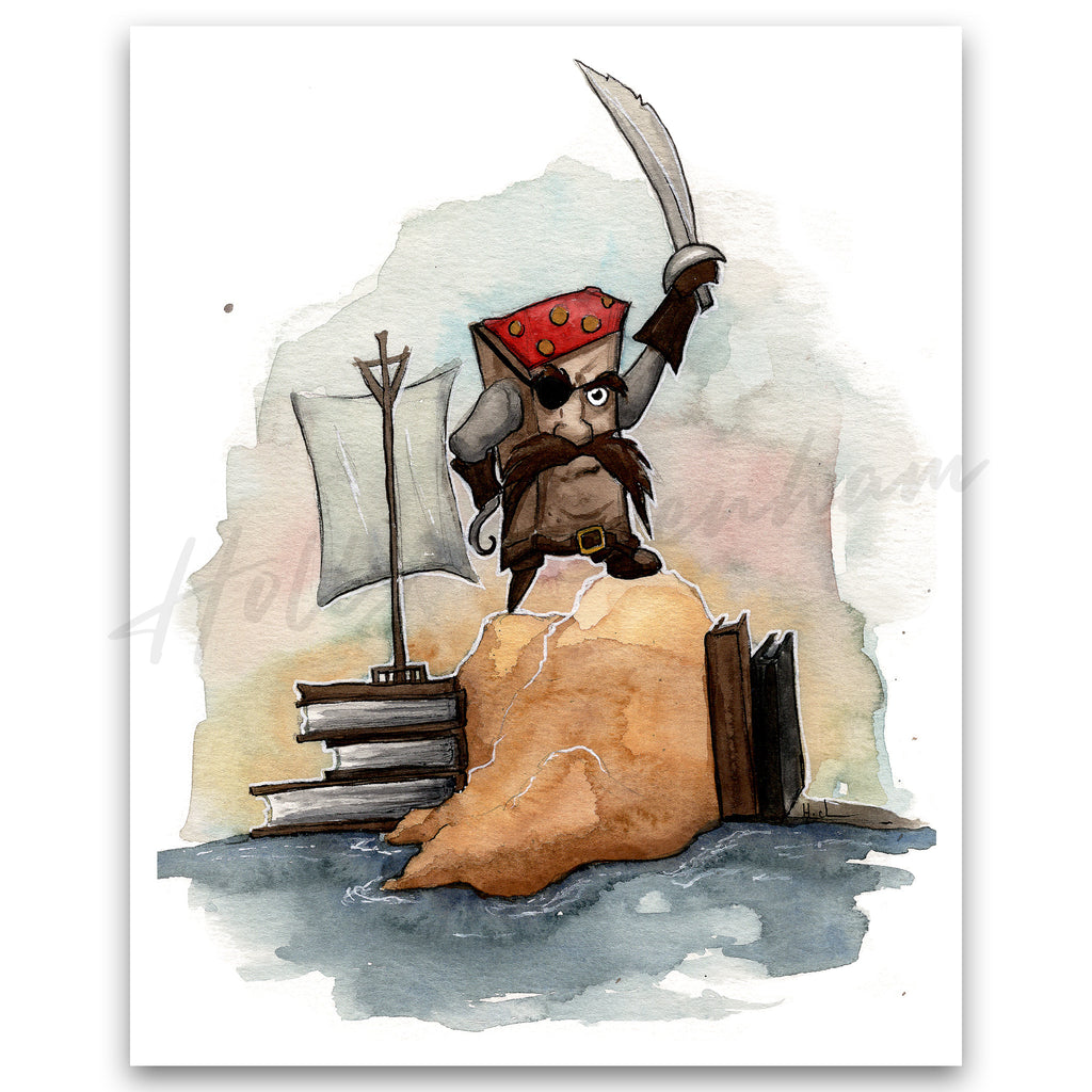 "Adventure Pagemaster" Print