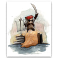 "Adventure Pagemaster" Print