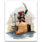 "Adventure Pagemaster" Print