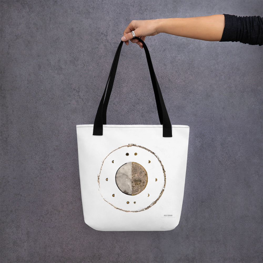 Moon Phases Tote Bag