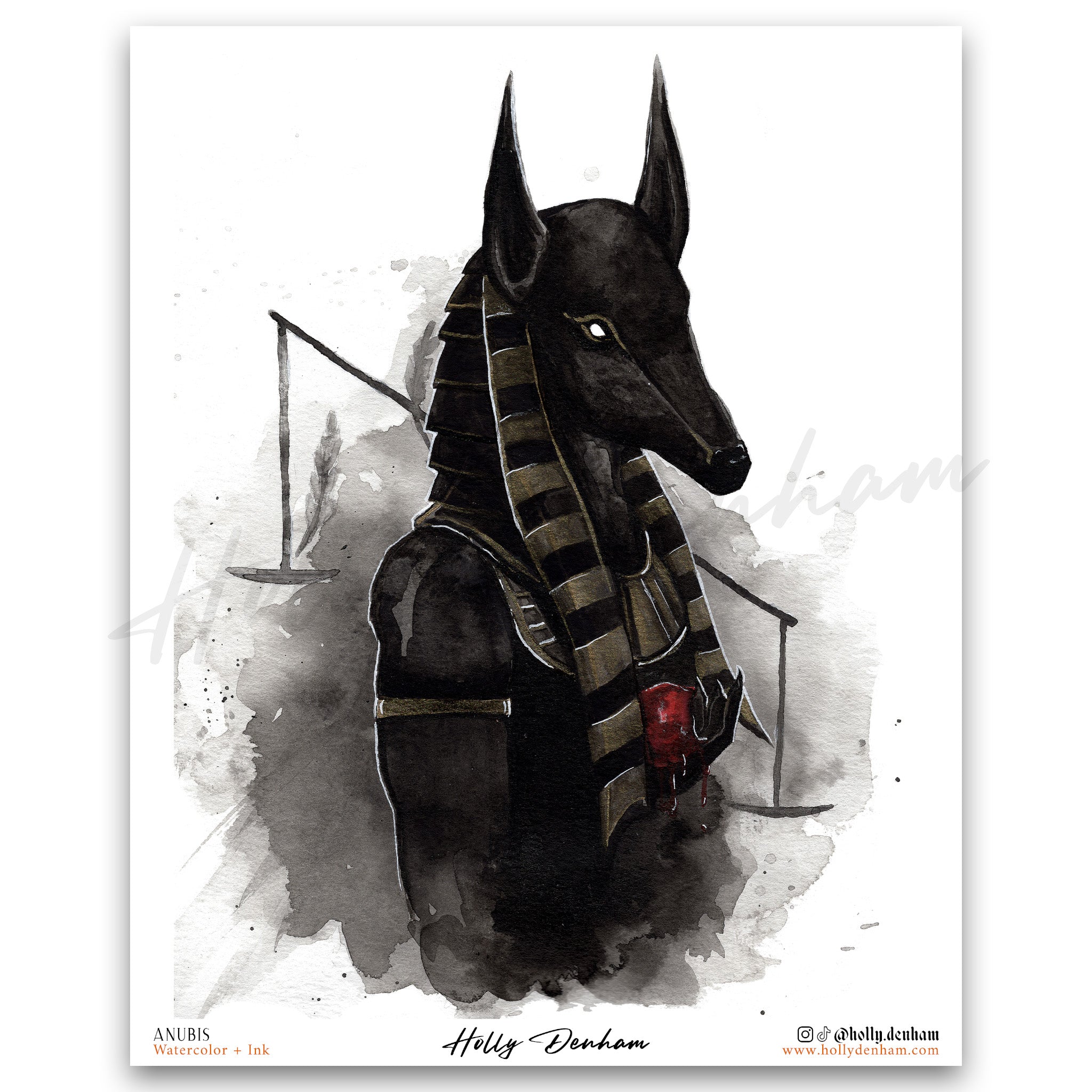 "Anubis" Print