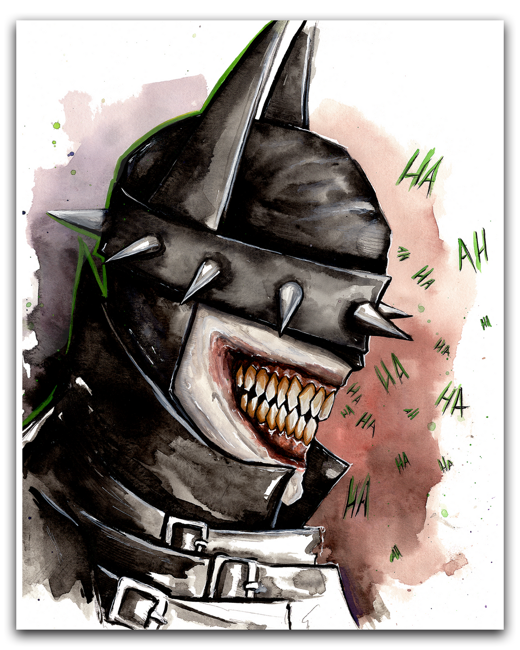Batman Who Laughs Print