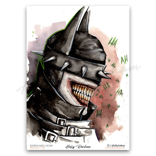 "Batman Who Laughs" Print