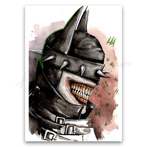 "Batman Who Laughs" Print