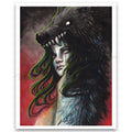 "Becoming the Wolf" Print