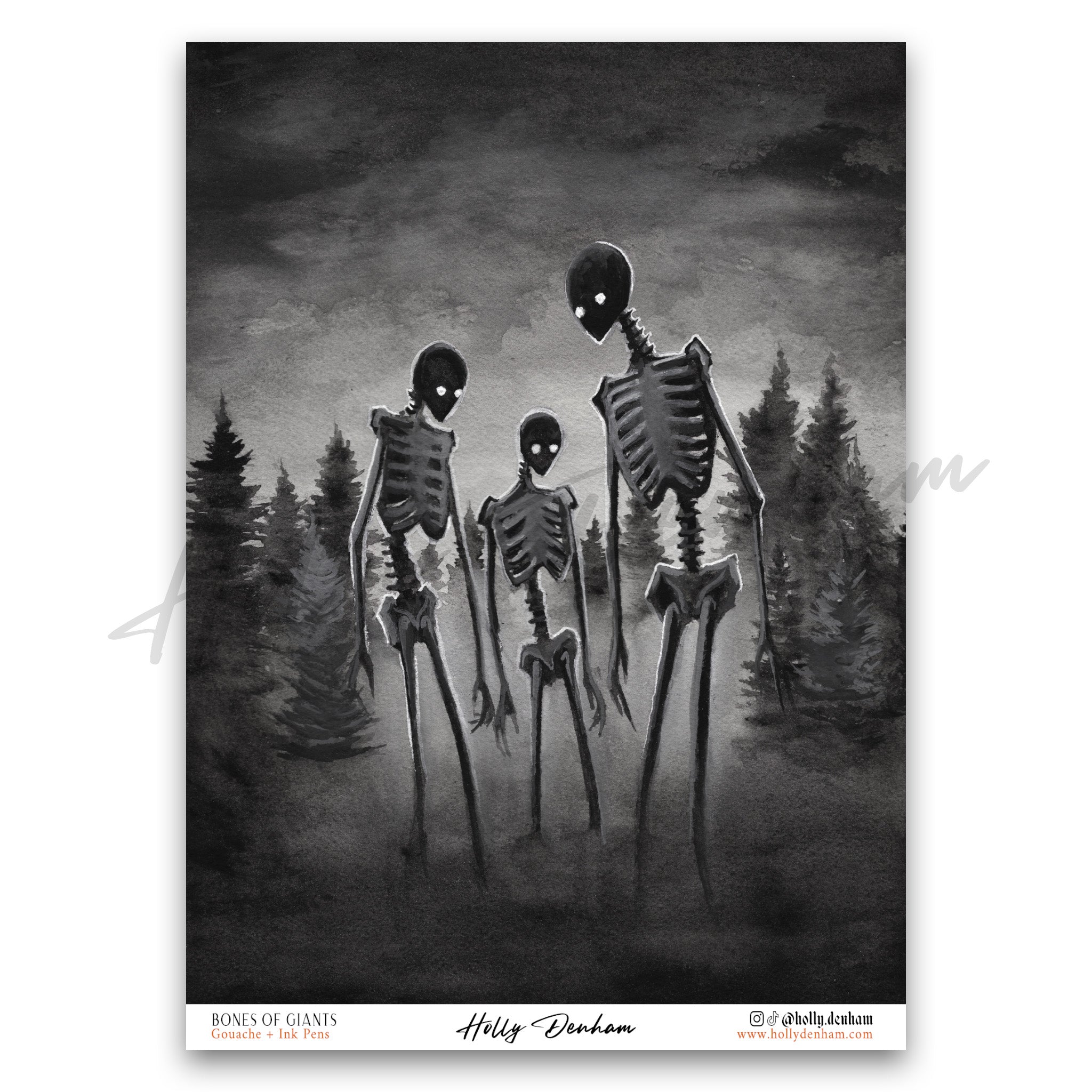 "Bones of Giants" Print