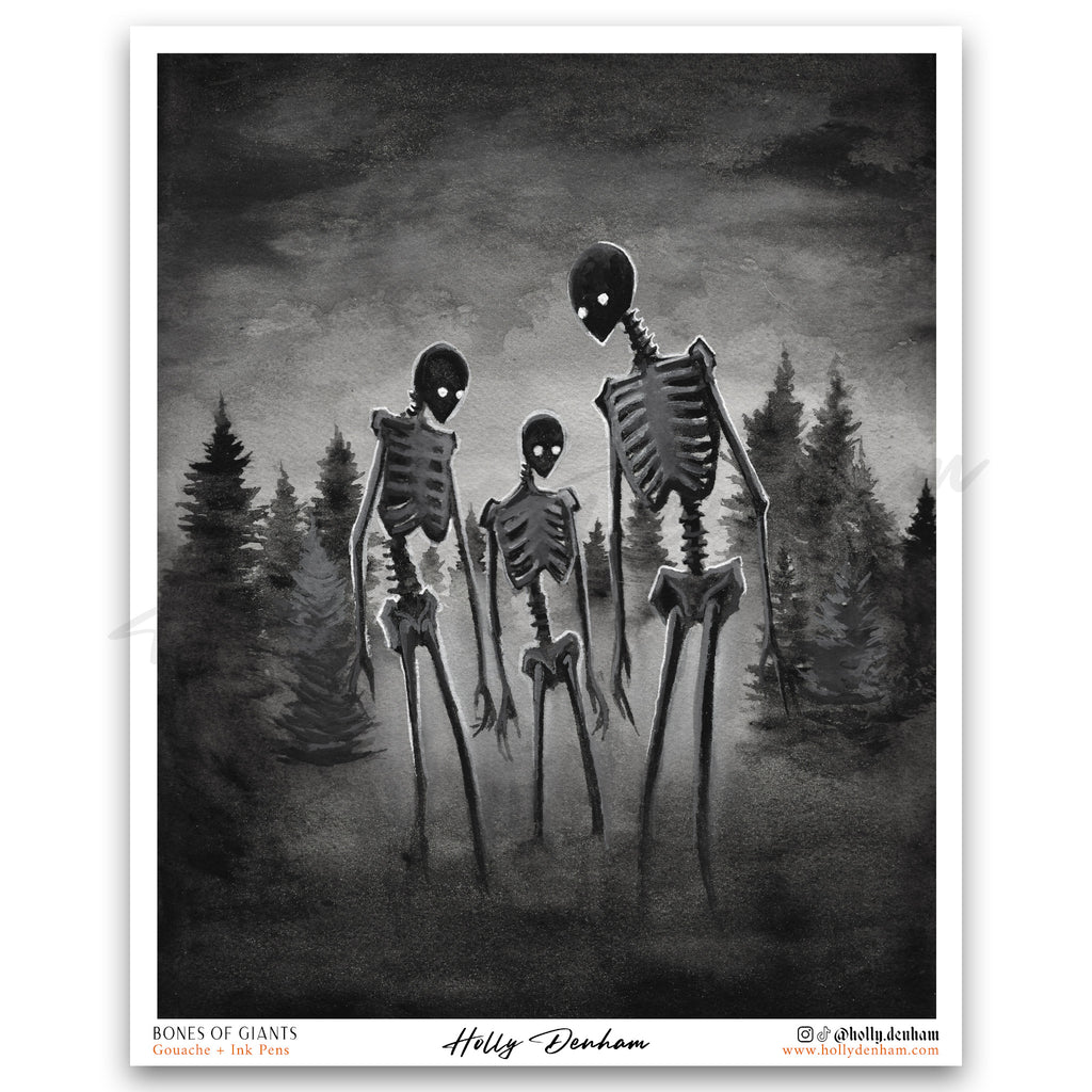"Bones of Giants" Print