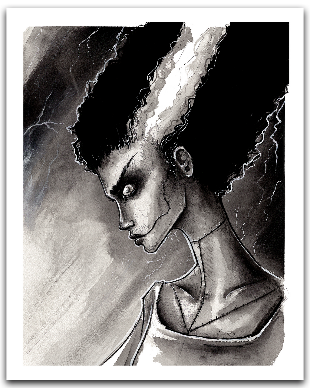 Bride of Frankenstein Print