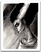 Bride of Frankenstein Print