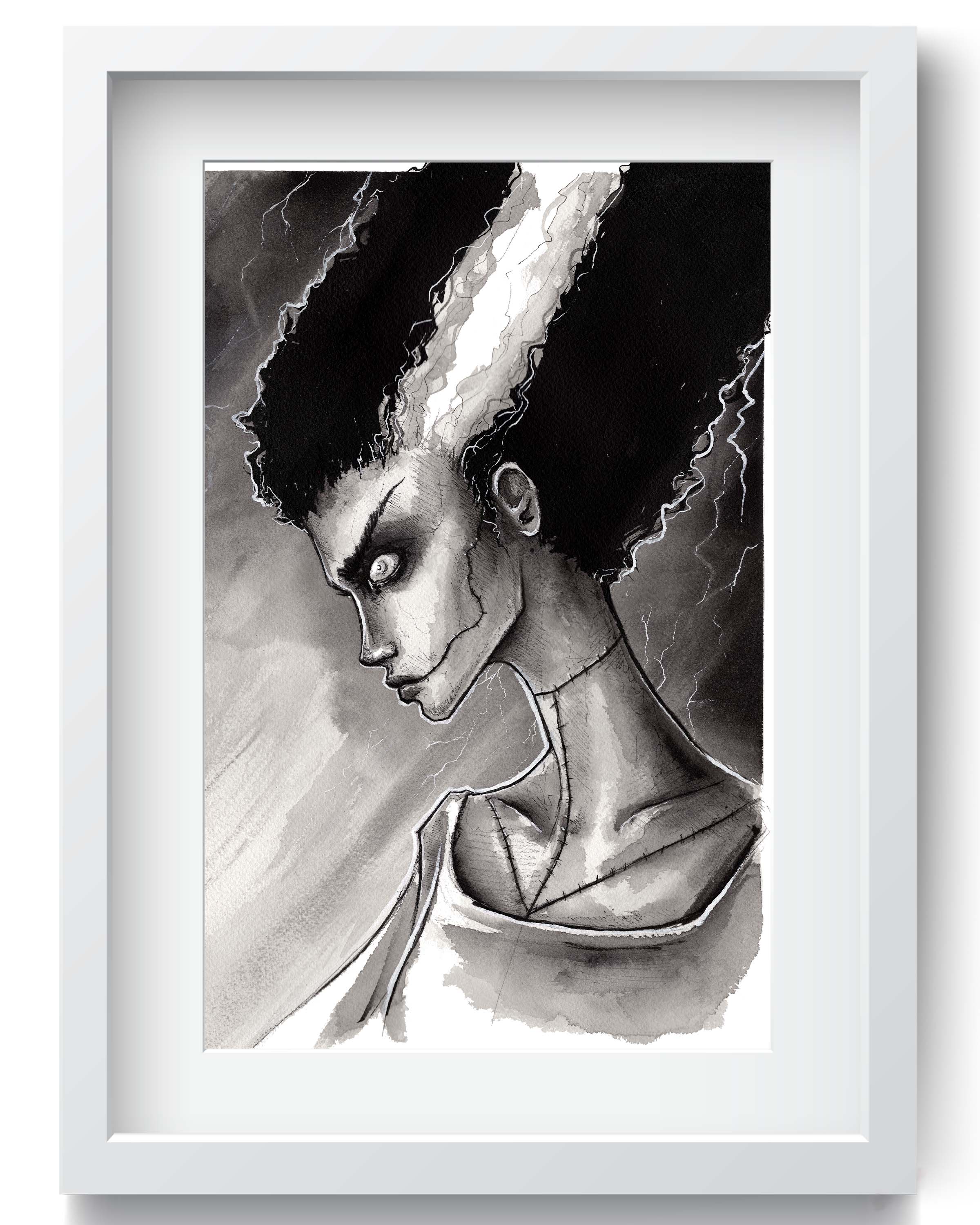 Bride of Frankenstein Print
