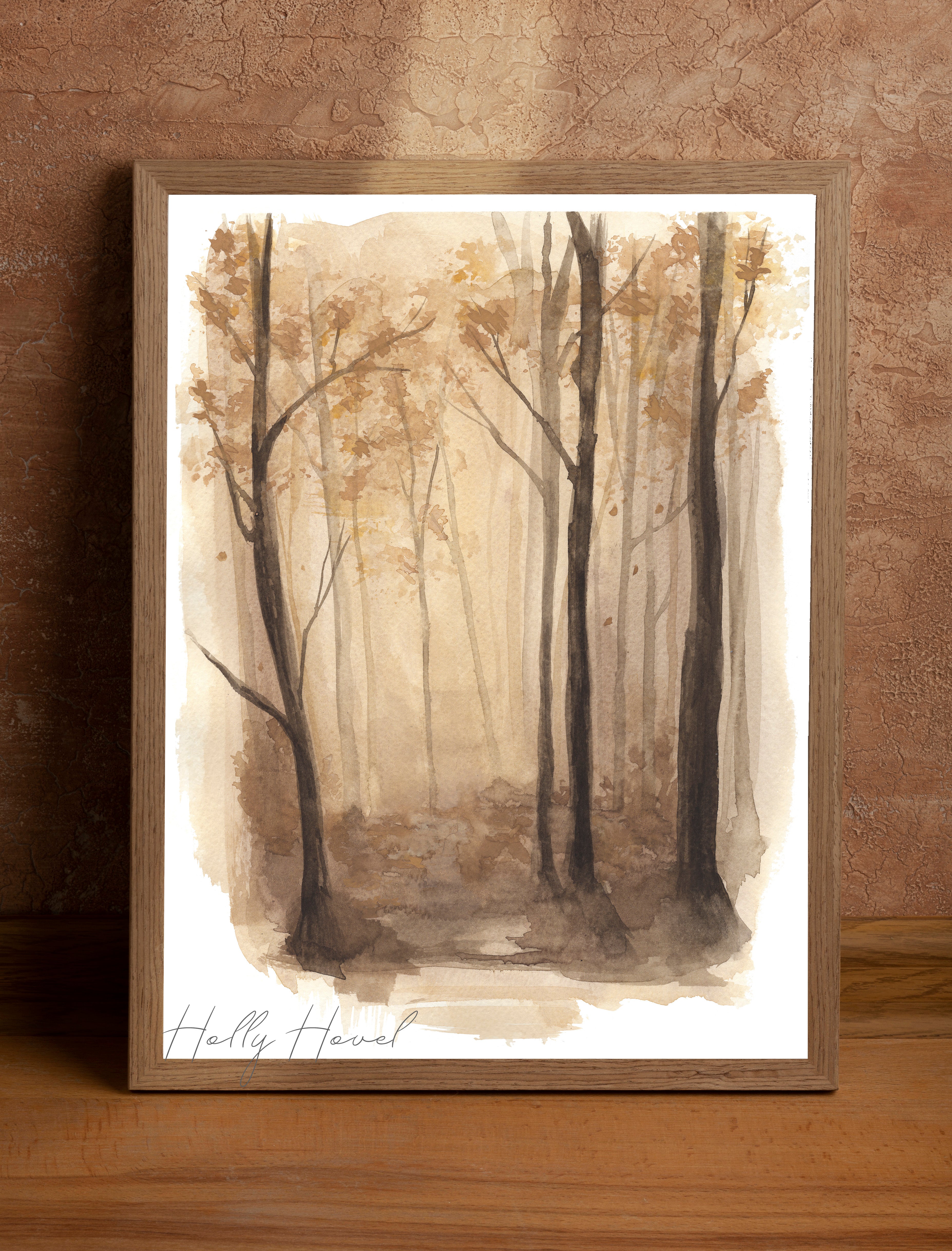 Autumn Woods Print
