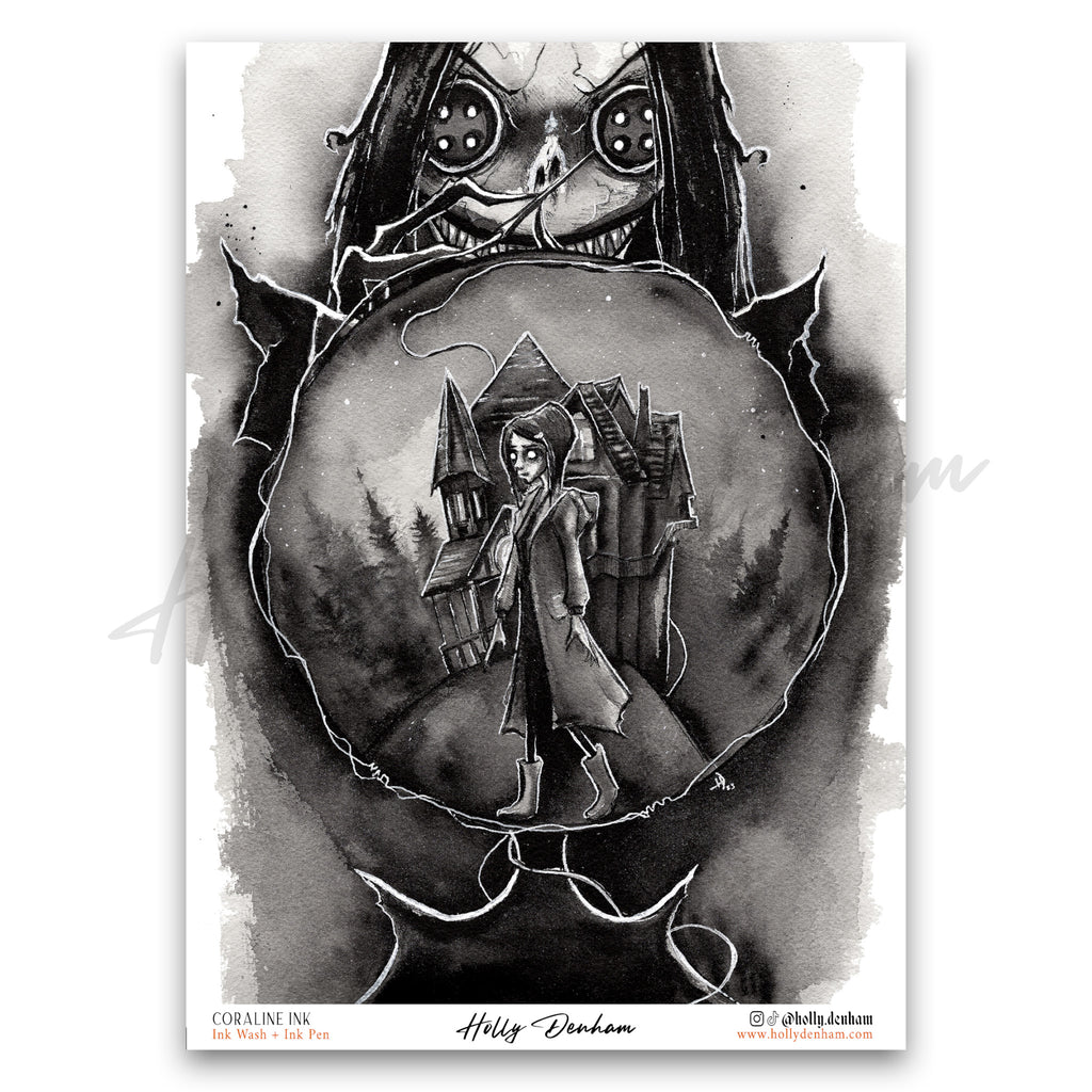 "Coraline Other Mother" Print