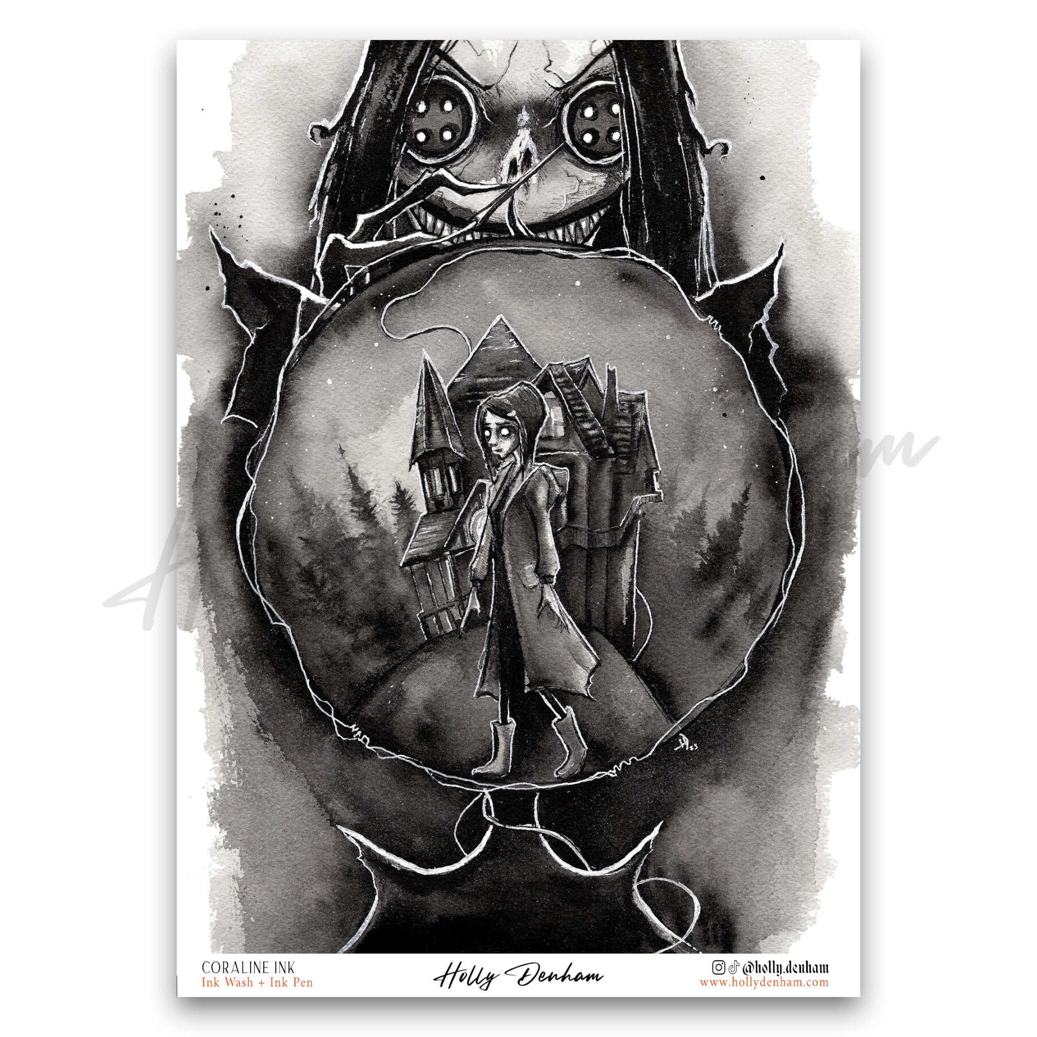 "Coraline Other Mother" Print