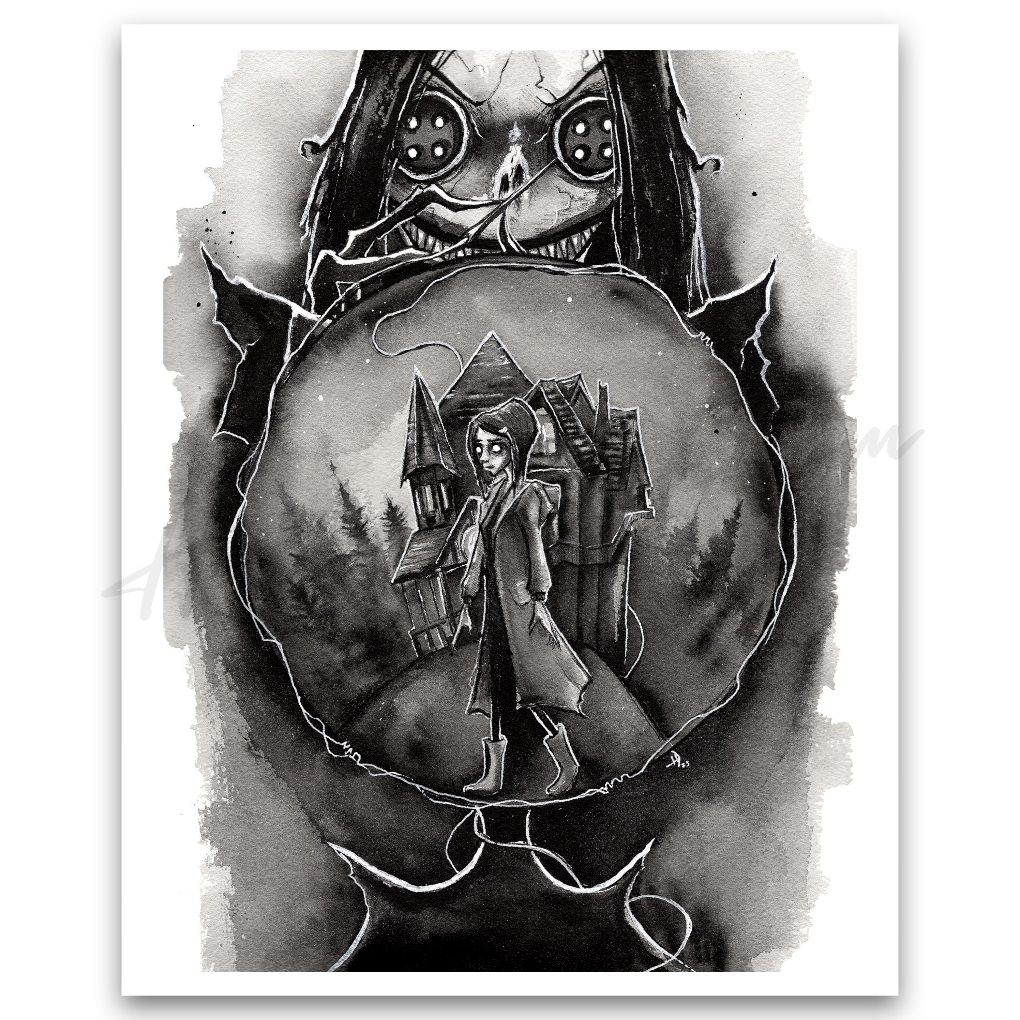 "Coraline Other Mother" Print