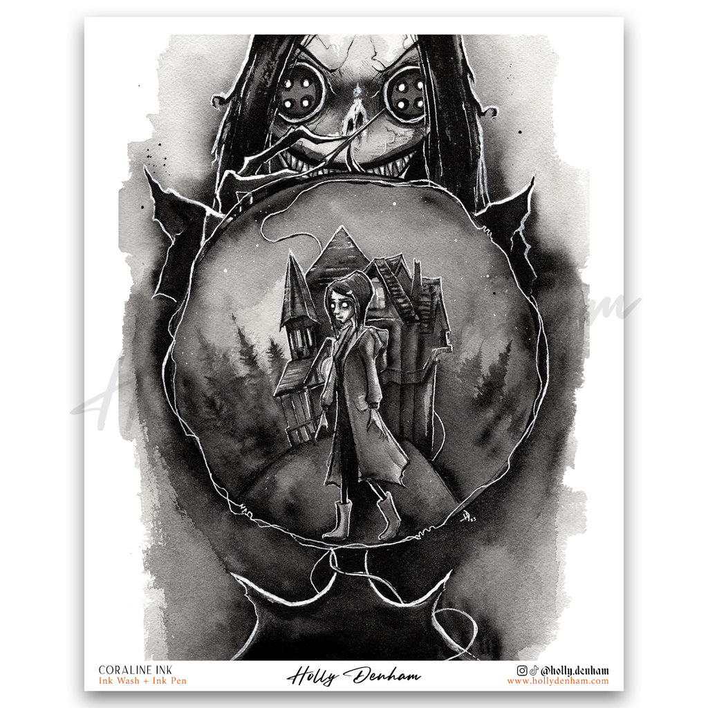 "Coraline Other Mother" Print
