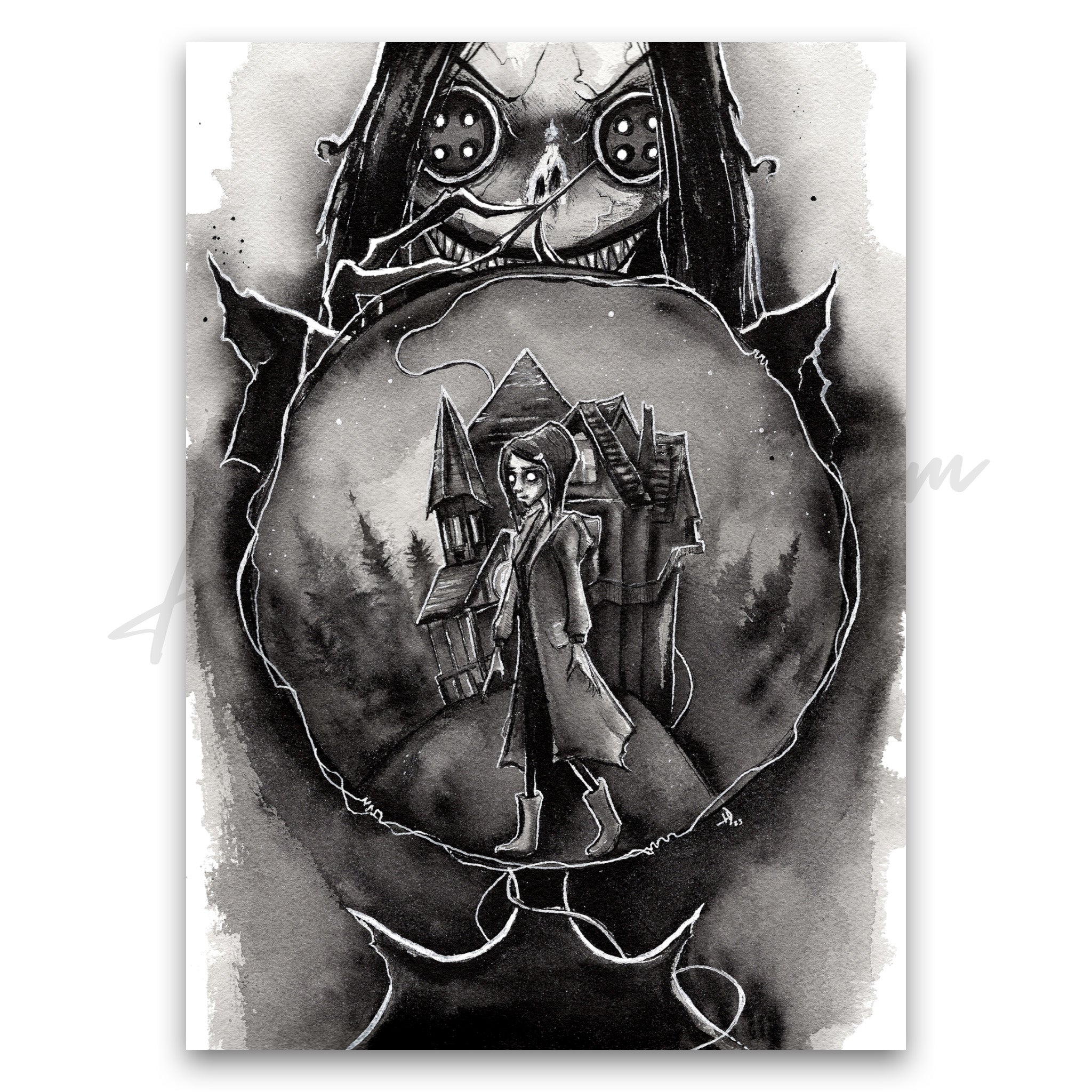 "Coraline Other Mother" Print