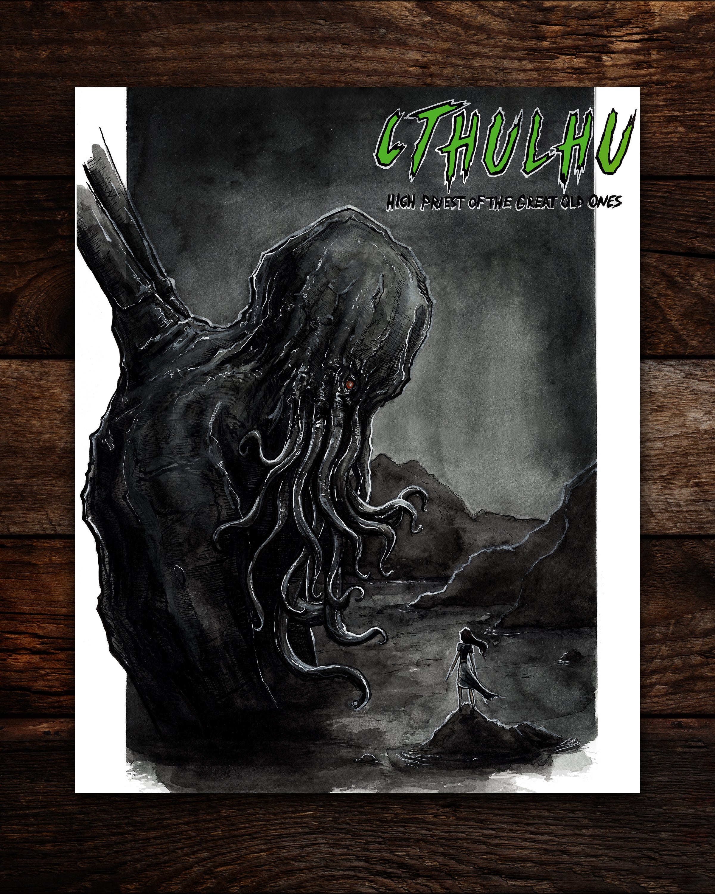 Cthulhu: High Priest of the Great Old Ones Print