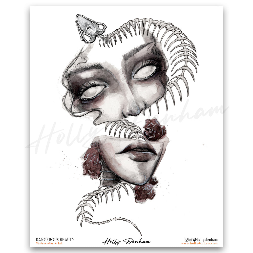 "Dangerous Beauty" Print