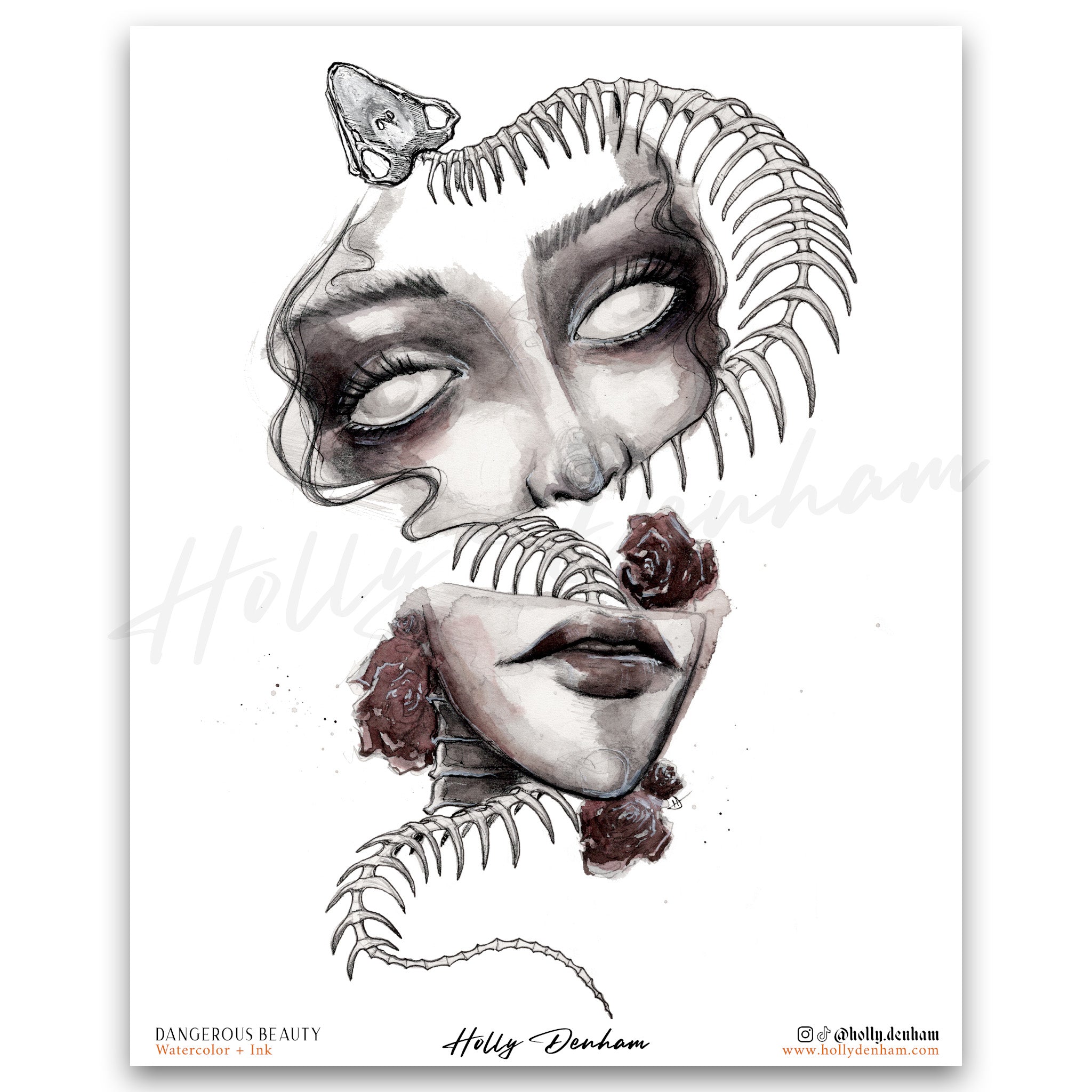 "Dangerous Beauty" Print