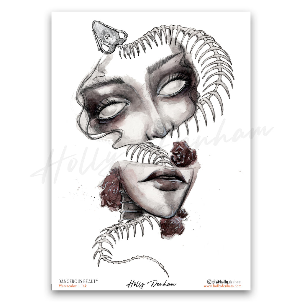 "Dangerous Beauty" Print