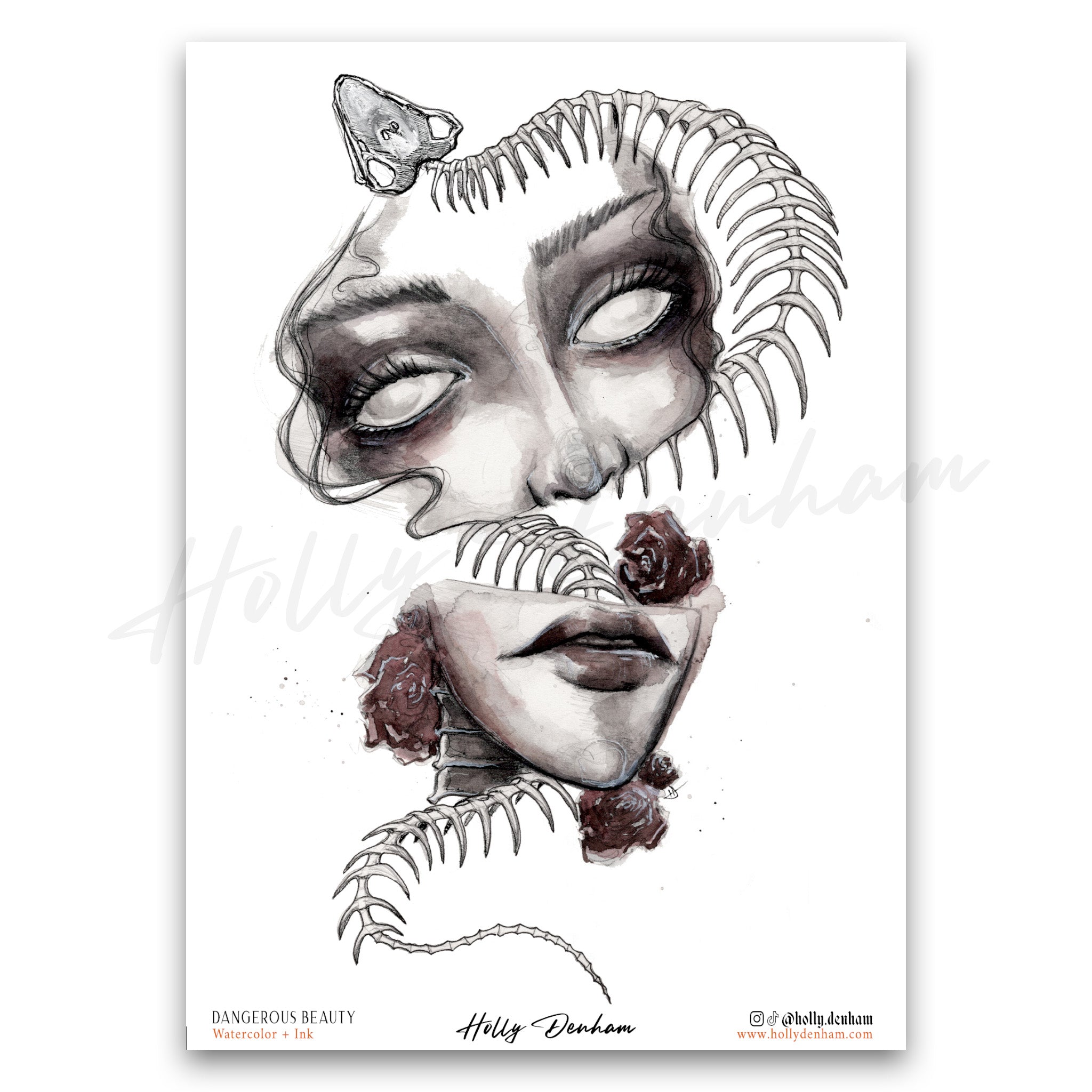 "Dangerous Beauty" Print
